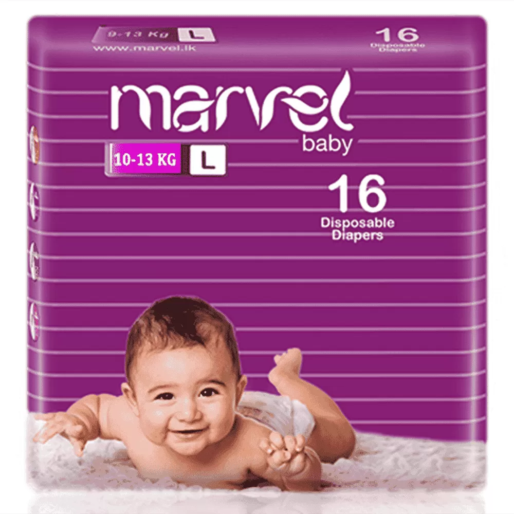 Marvel Baby Diapers LARGE 32 Pcs - image 1