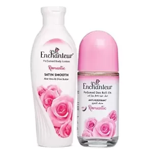 Enchanteur ROMANTIC Perfume Body Lotion & Roll on