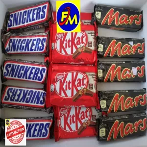 Snickers Mars Kitkat 15Pcs Assorted Chocolate Bars