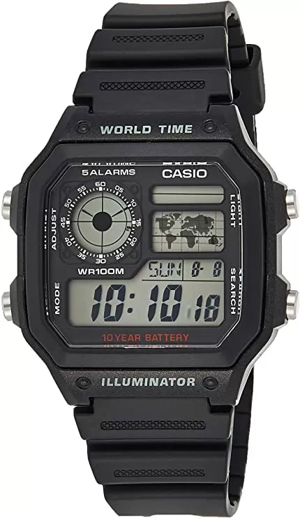 Casio AE-1200WH-1AVDF Watch