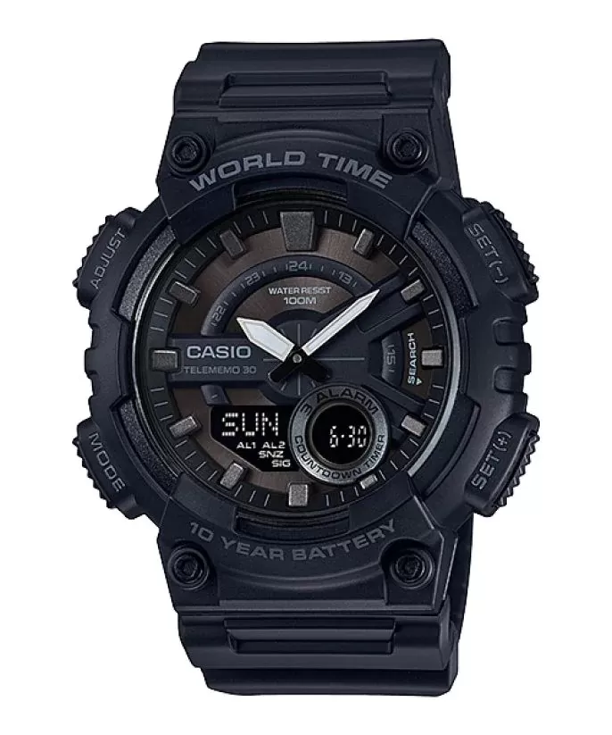 Black AEQ-110W-1BVDF WATCH