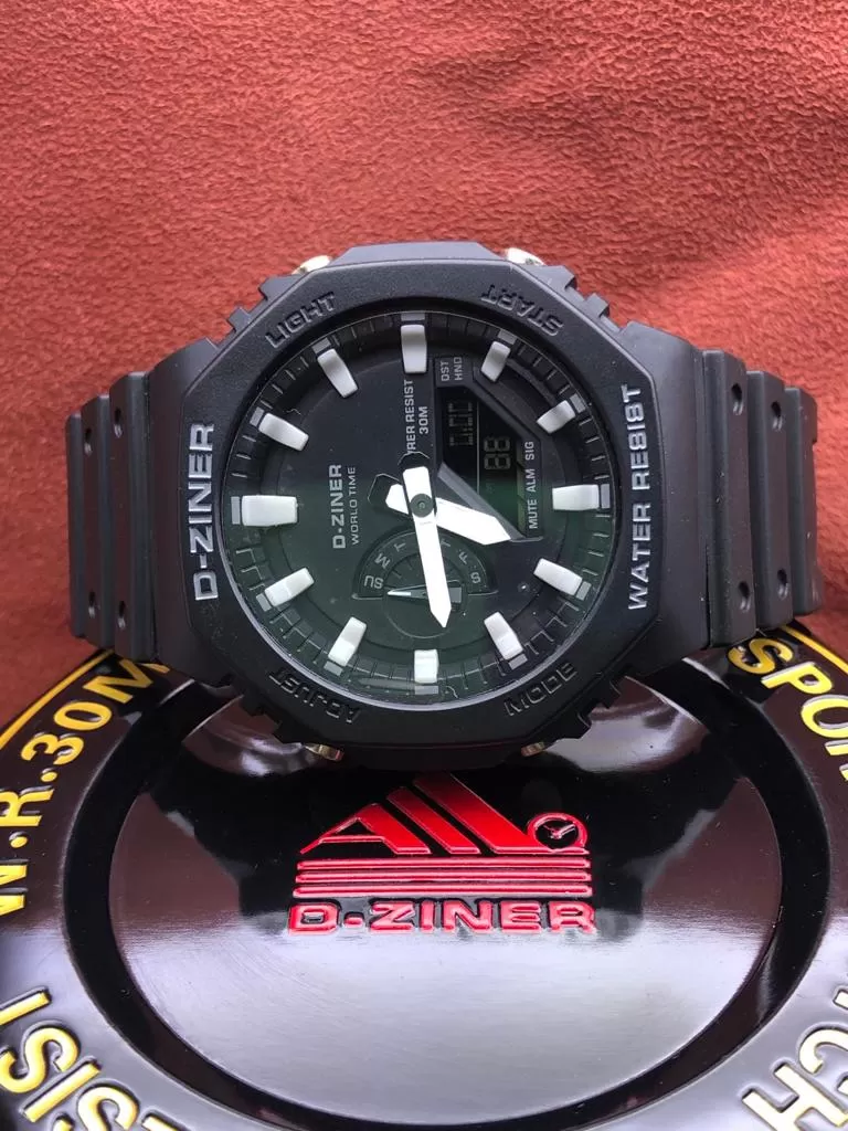 Black Boys Sports Watch