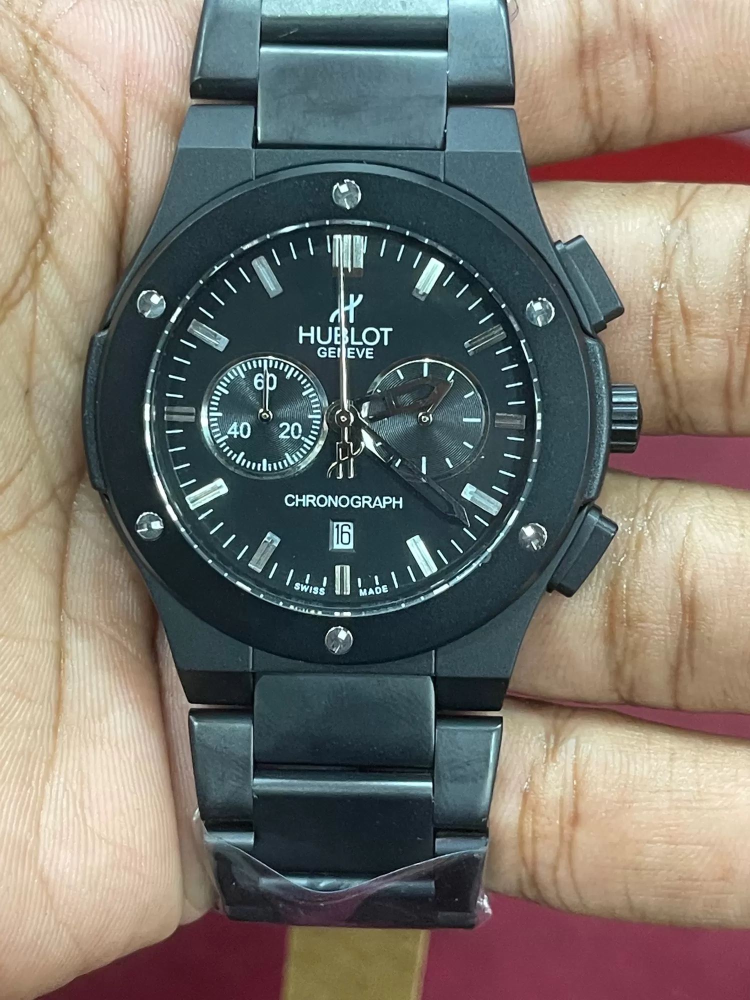 Black Luxury Watch HUBLOT  Watch