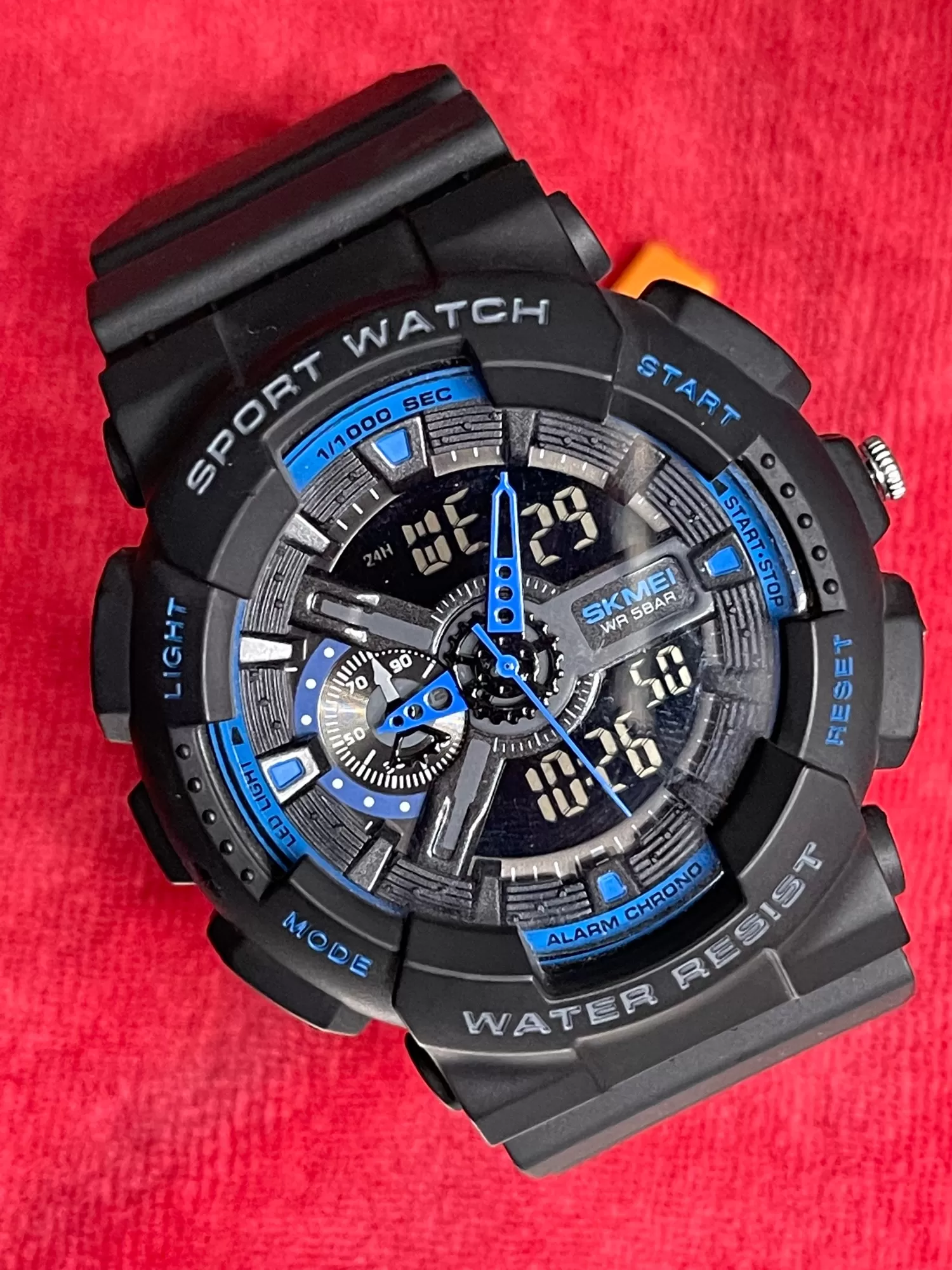 SKMEl Black Boys Watch