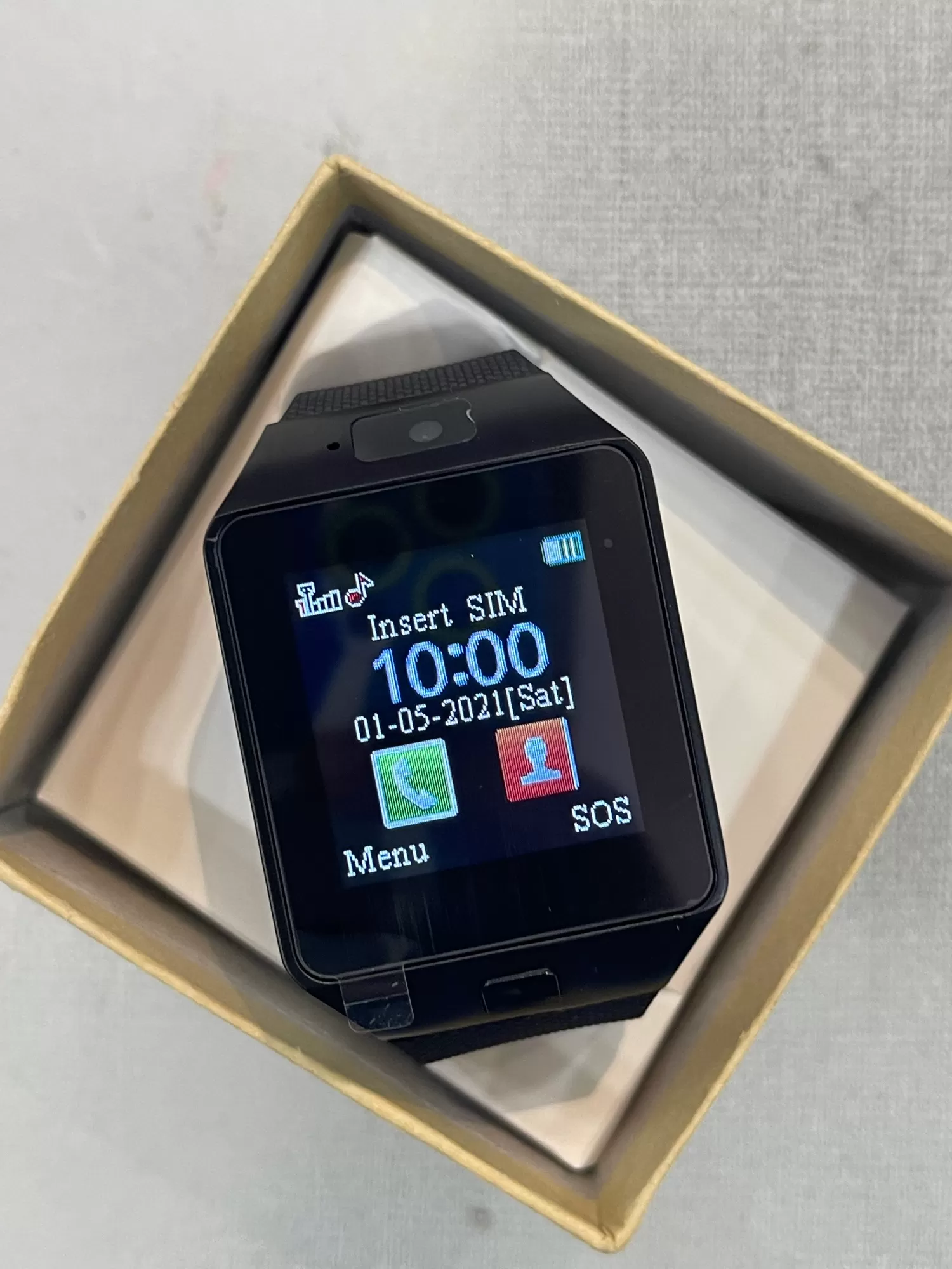 Generic Black Smart Watch High Quality