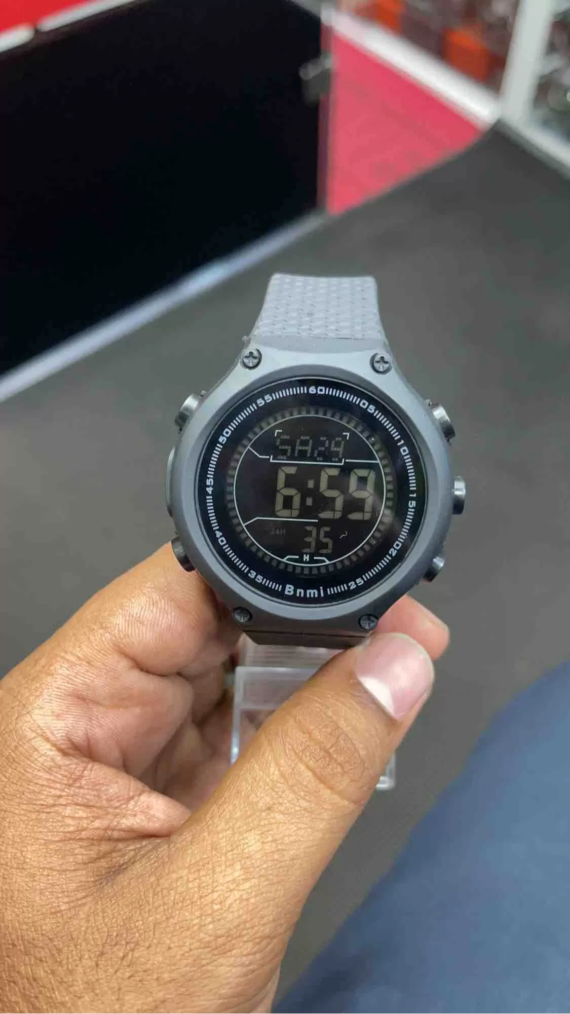 Generic Black Sport Watch