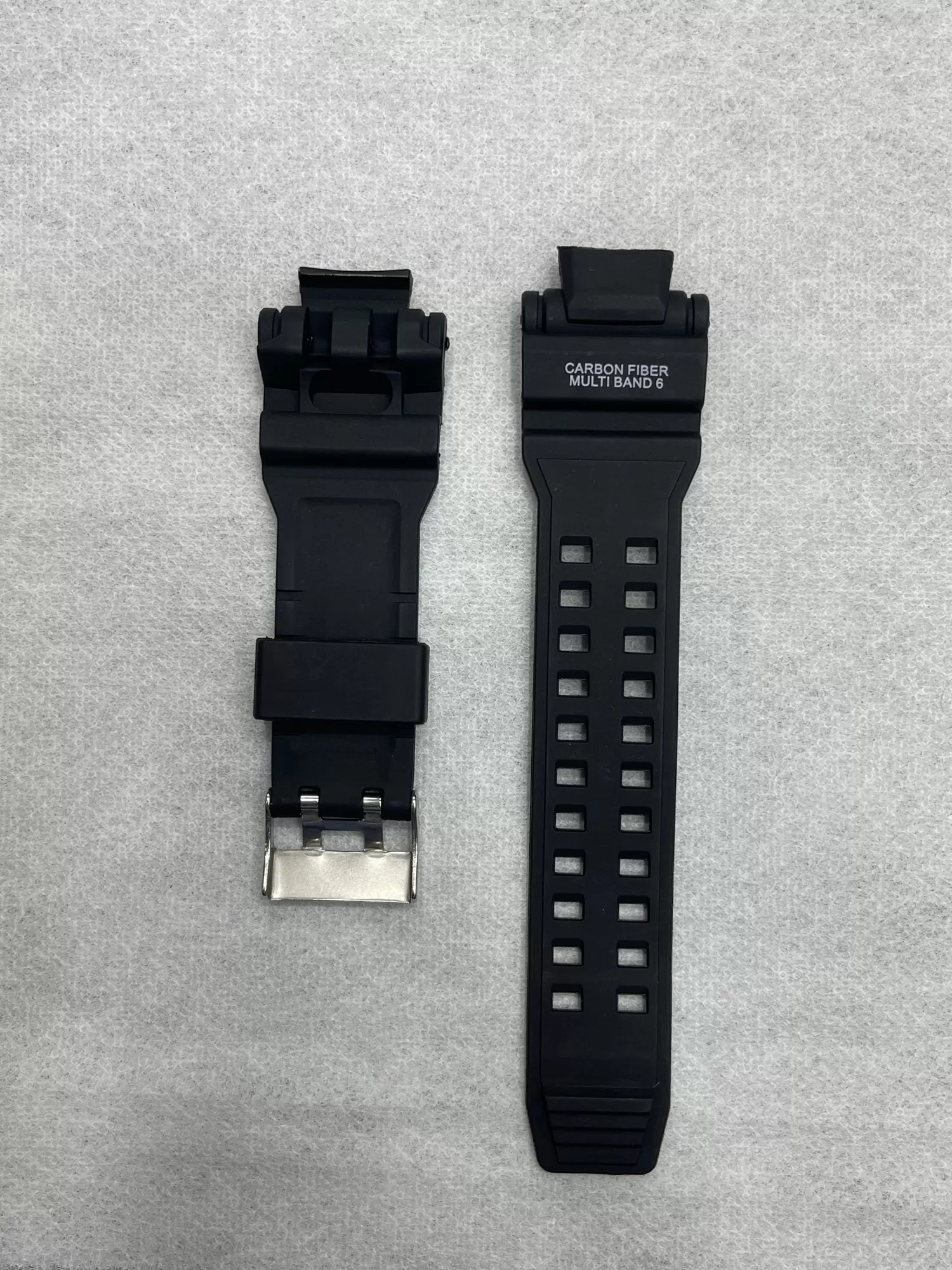 Generic Black Sport Watch Strap