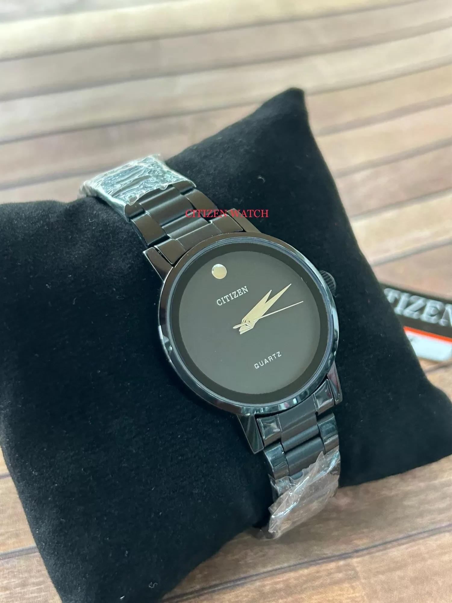 Black Womens Casual Black CitizenFashion Watch