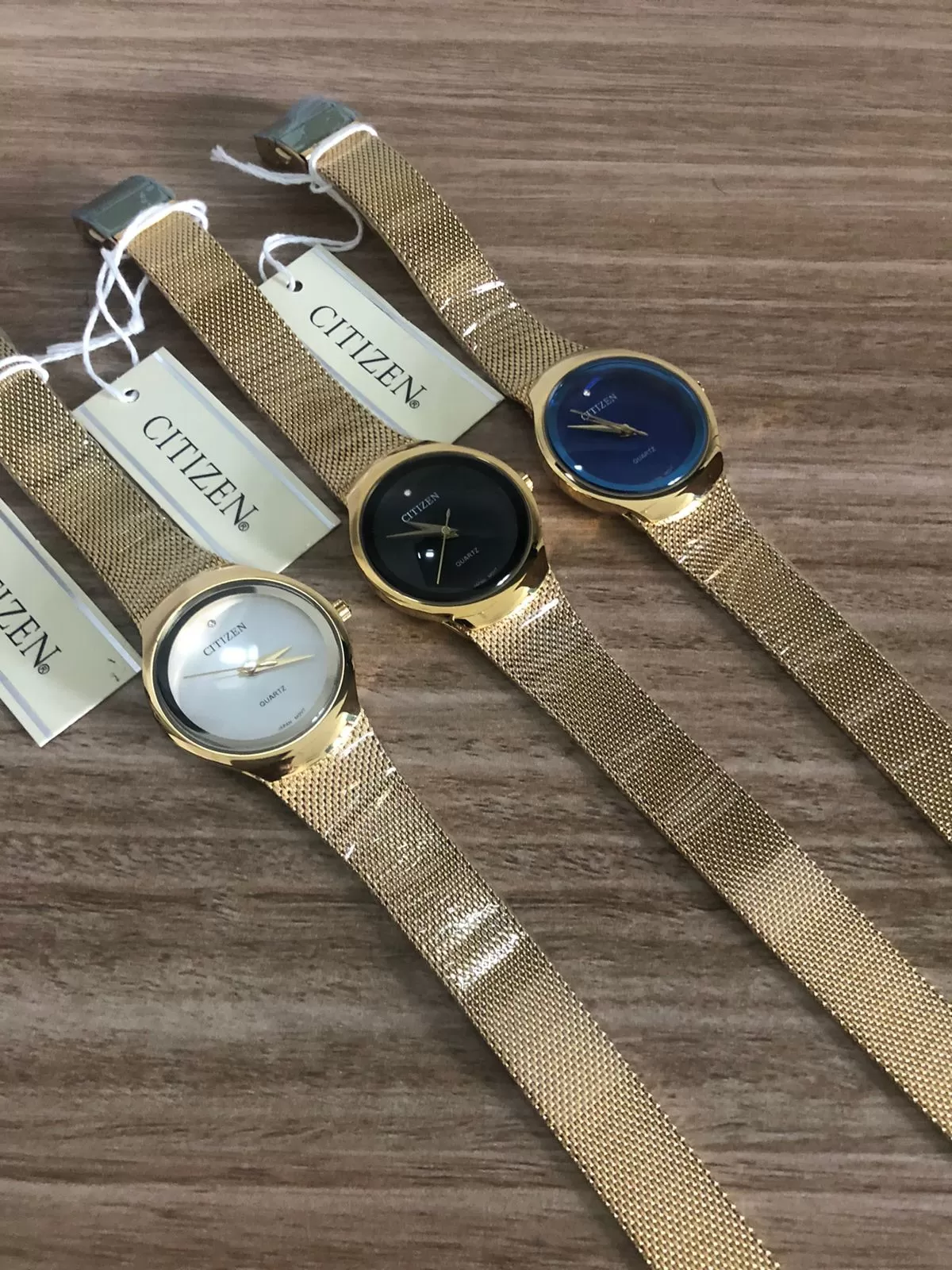 Blue face Women casual Citizen Watch