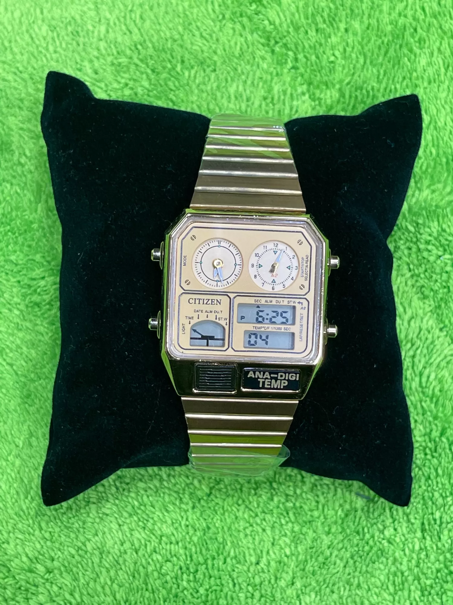 Gold CITIZENS Mens Casual WATCH