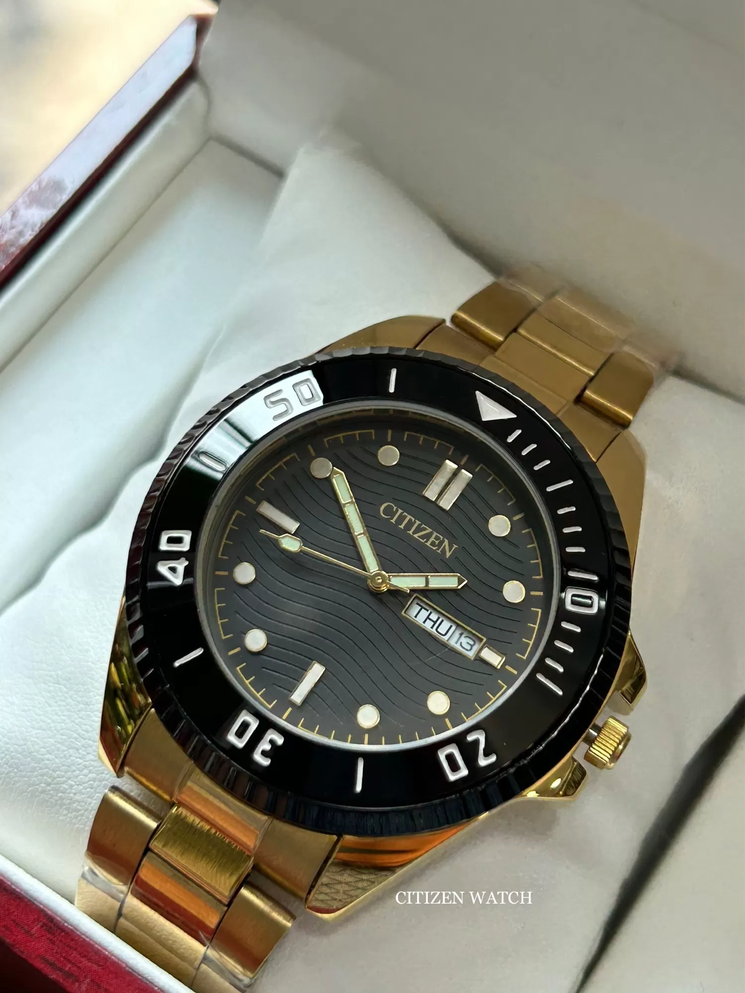 Citizen Gold Mens Casual Watch