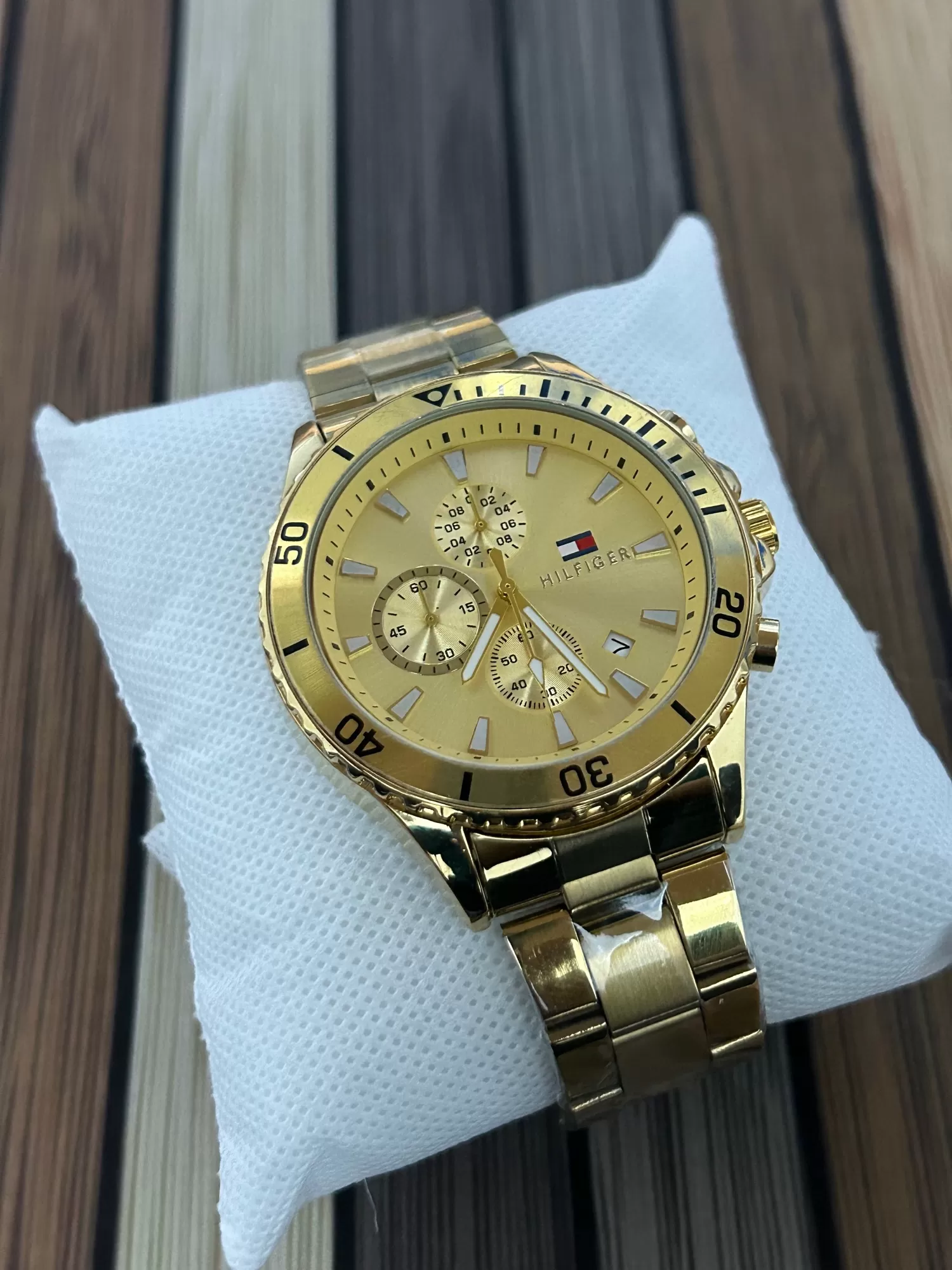 Hilfiger Casual Fashion Gold Watch