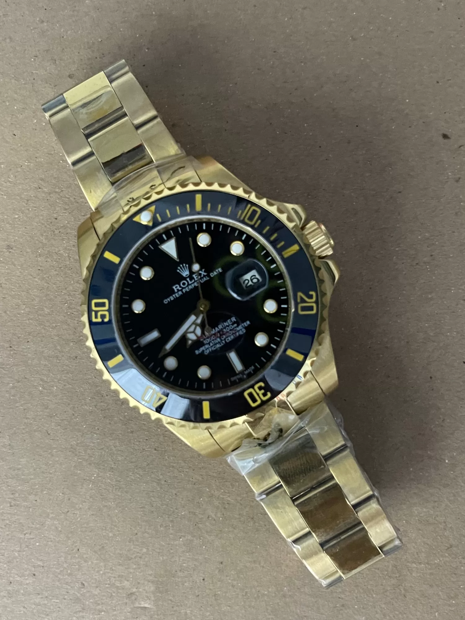 Gold Rolex Watch (Automatic Watch)