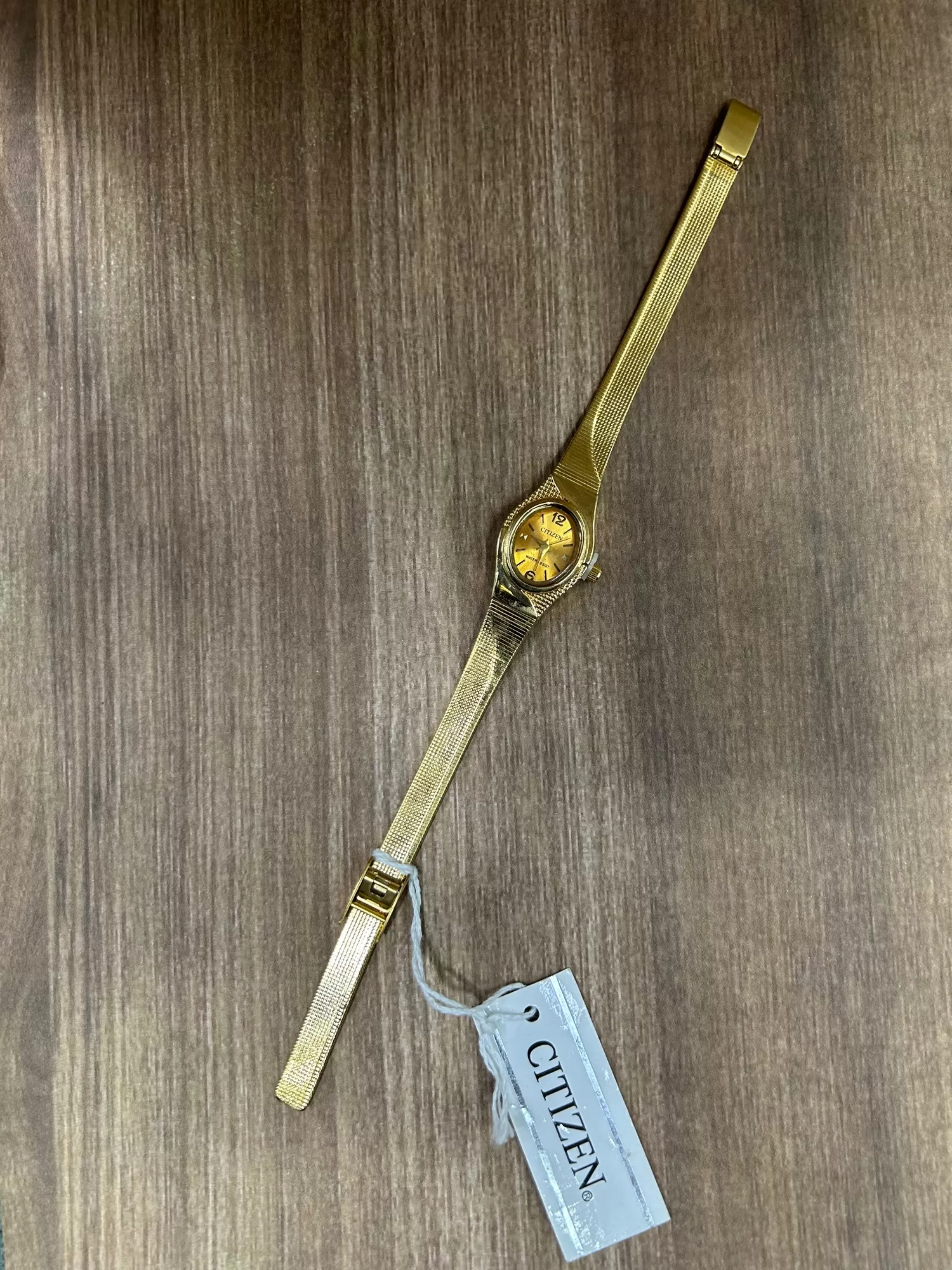 Gold Womens Fashion Citizen Casual Watch