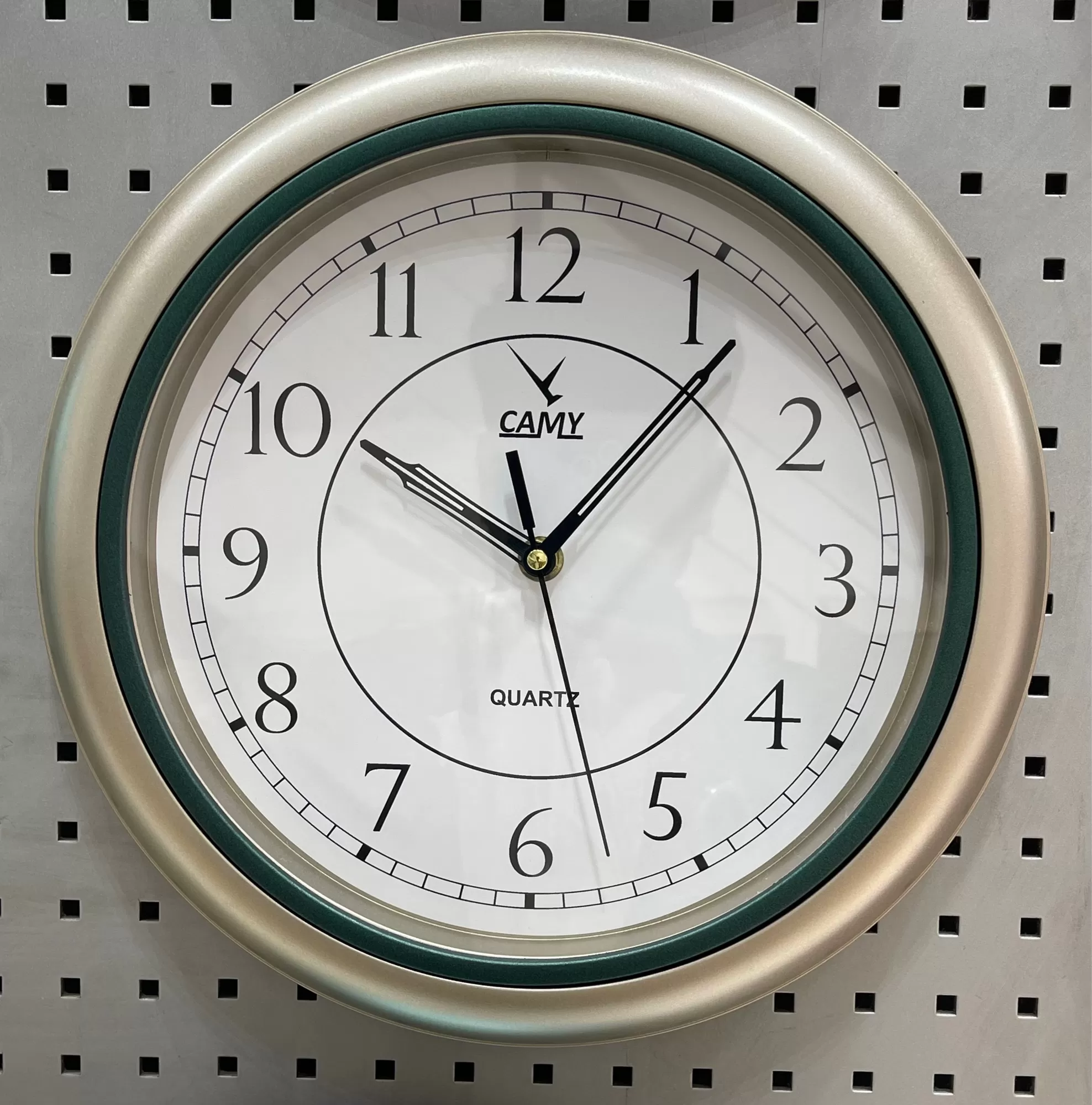 Green Home Wall Clock 11.75 Inch