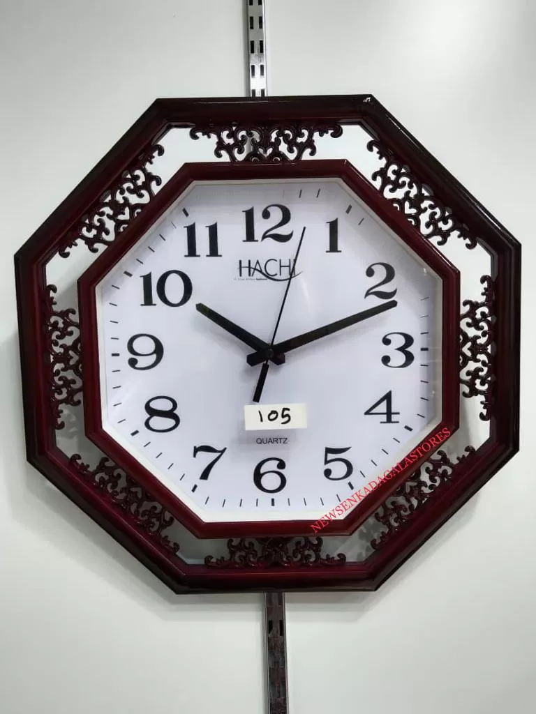 Generic Model 105 Wall Clock Quartz Home Decor