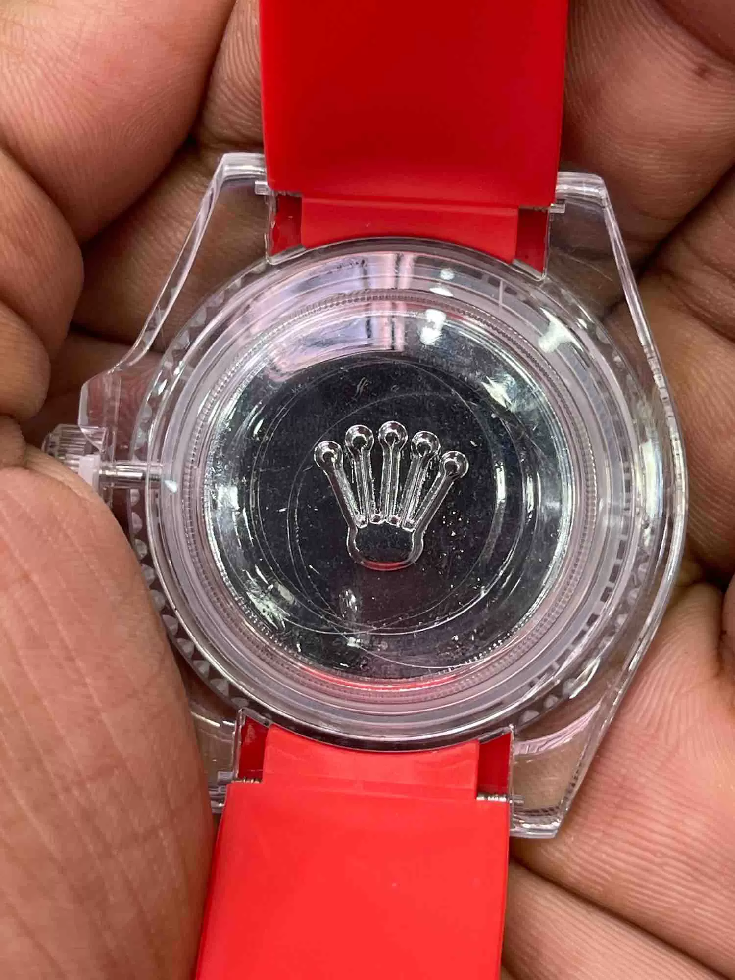 Generic Mens Watch Red - image 3