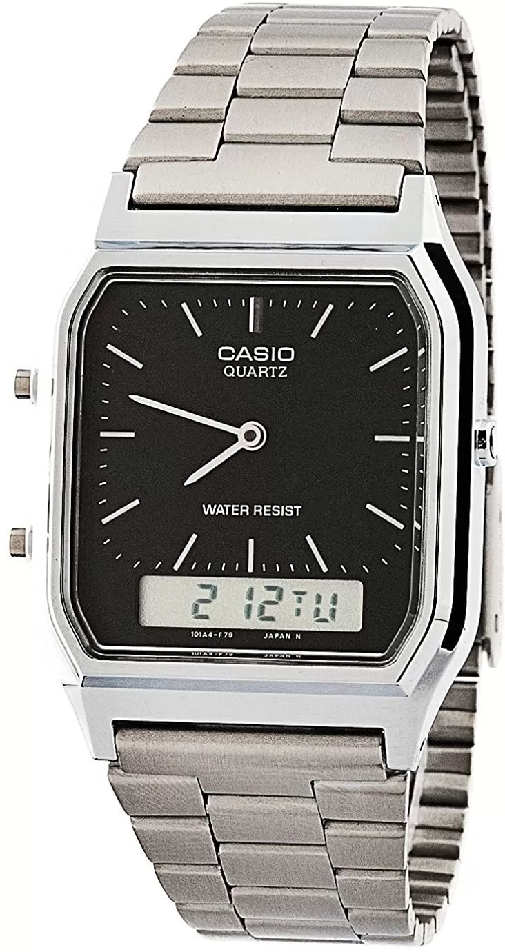 AQ-23A-1DMQ Silver Watch