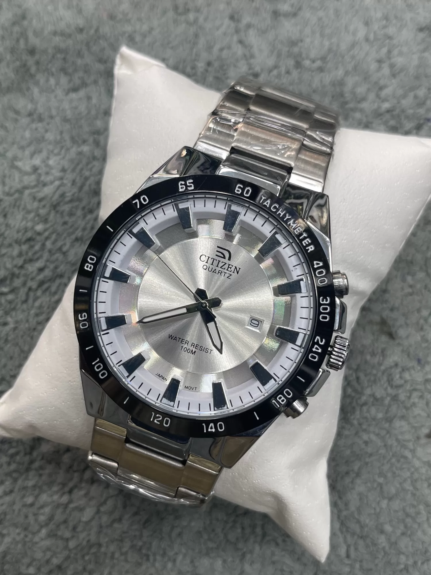 Generic Casual Watch for Men - Silver
