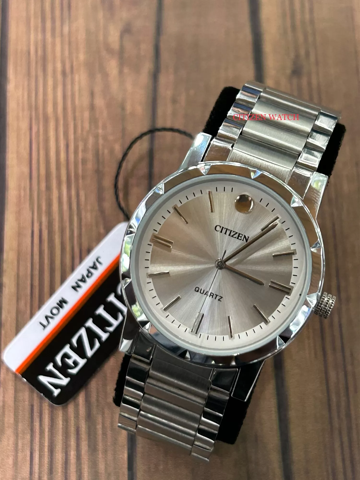 Silver Casual Watch for Mens Citizen