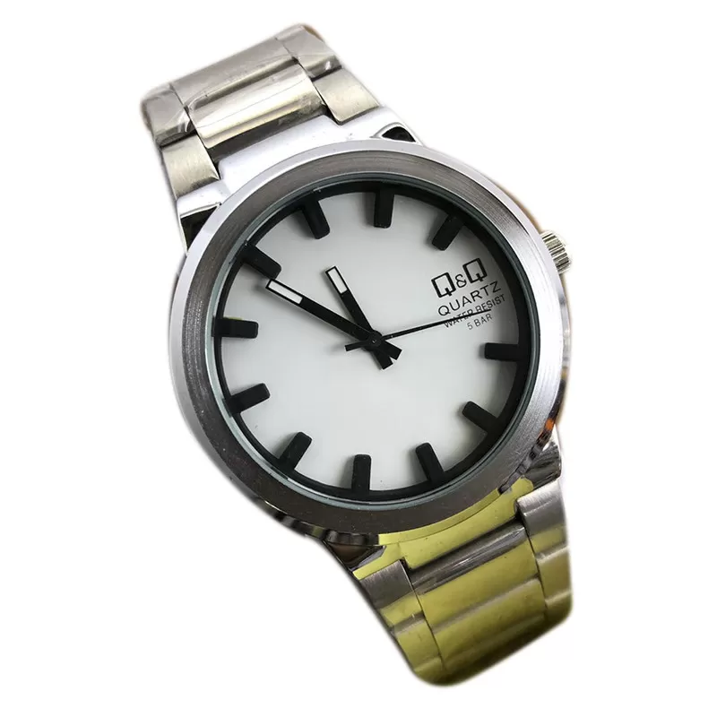 Generic Casual Wrist Watch Silver
