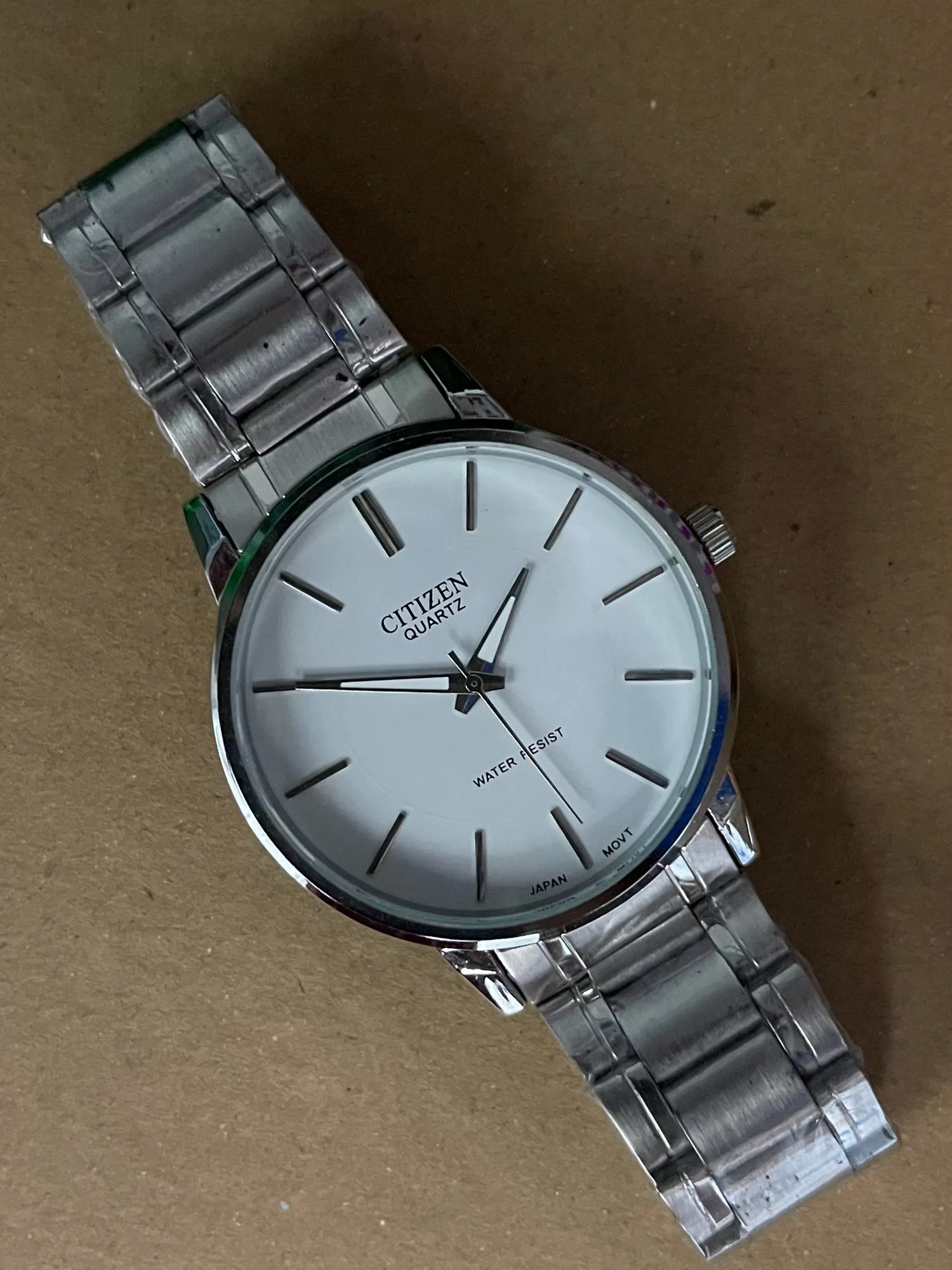 Citizen Quartz Silver Men's Watch