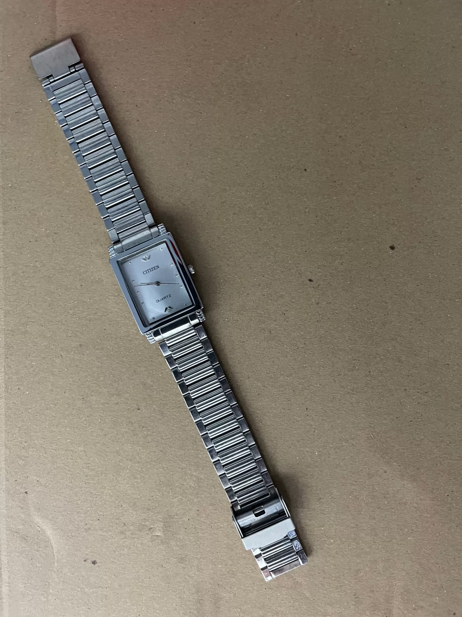 Silver Citizen Watch wrist Men Watch