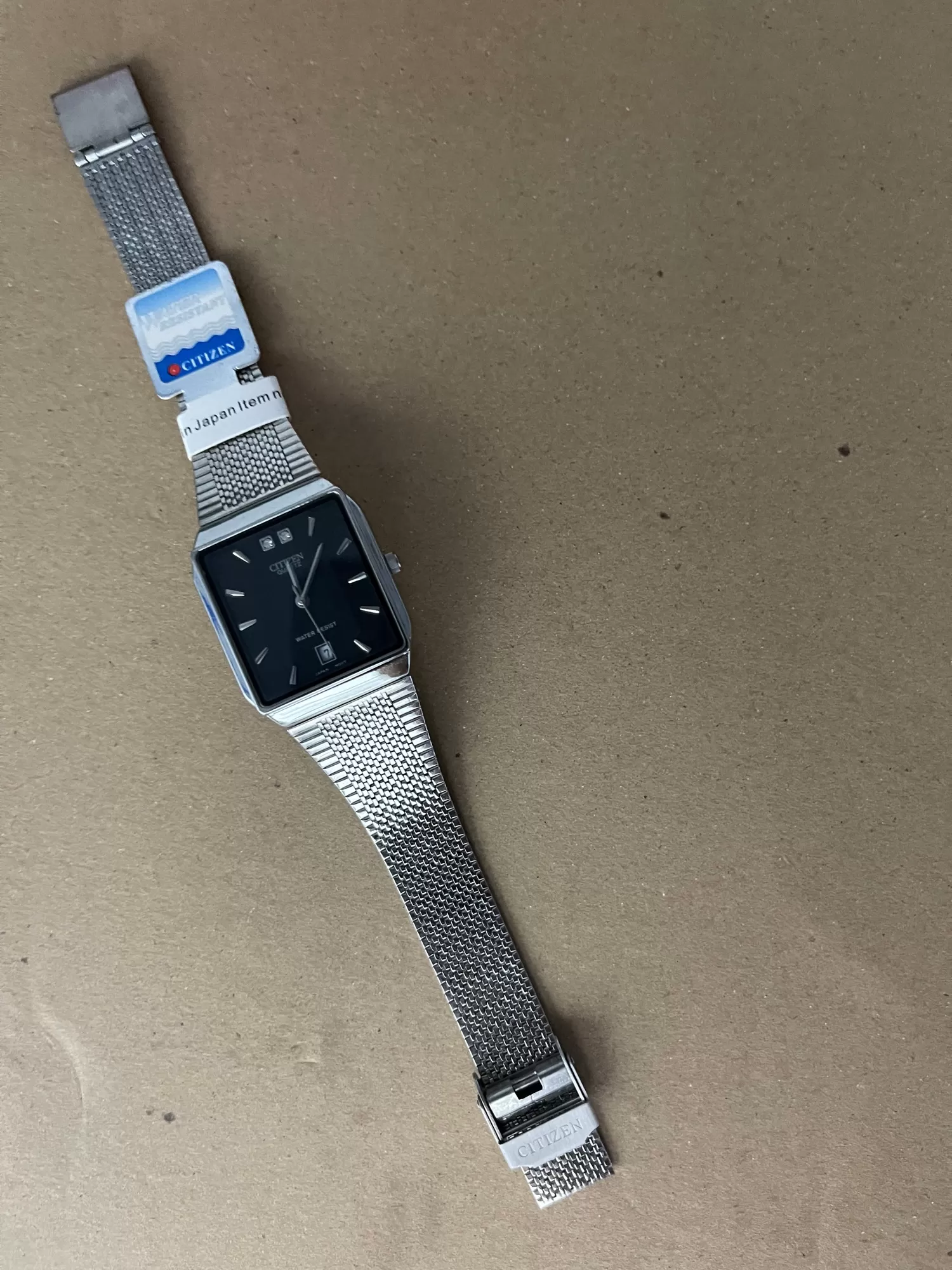 Silver Citizen Watch wrist Men Watch