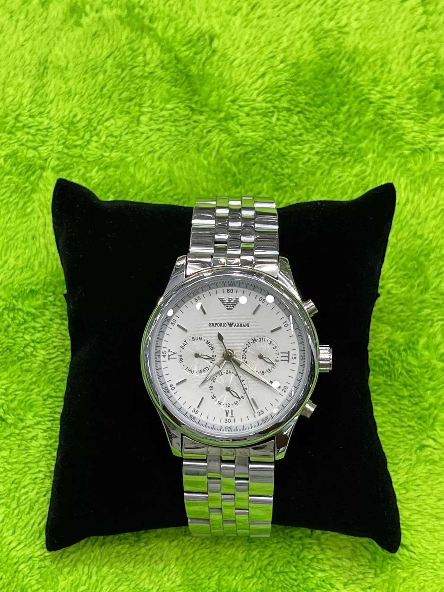 EMPORIO ARMANI Automatic Watch Silver