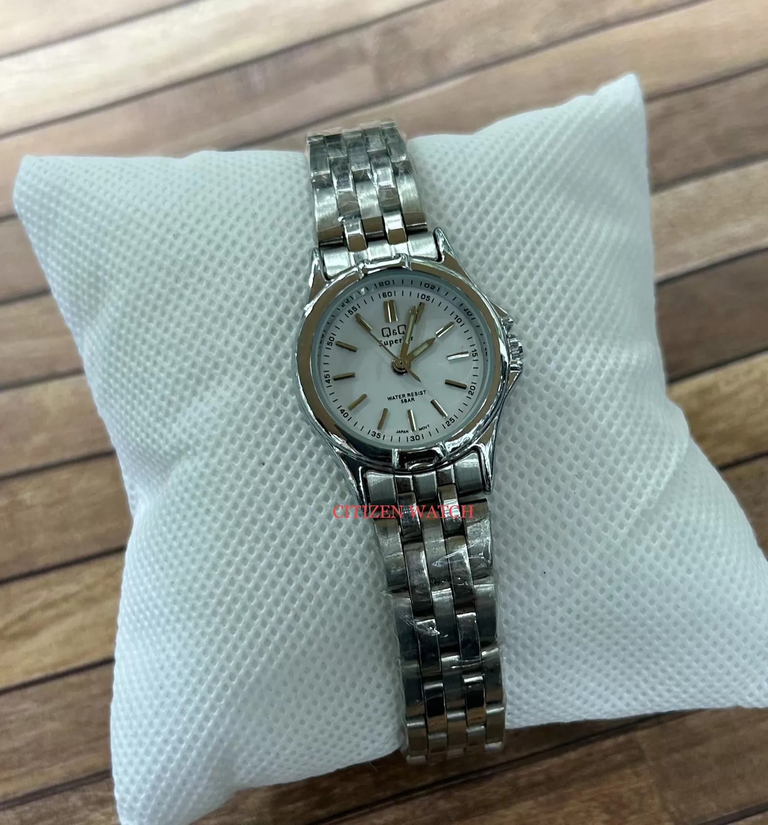SILVER Ladies Fashion Q&Q Watch