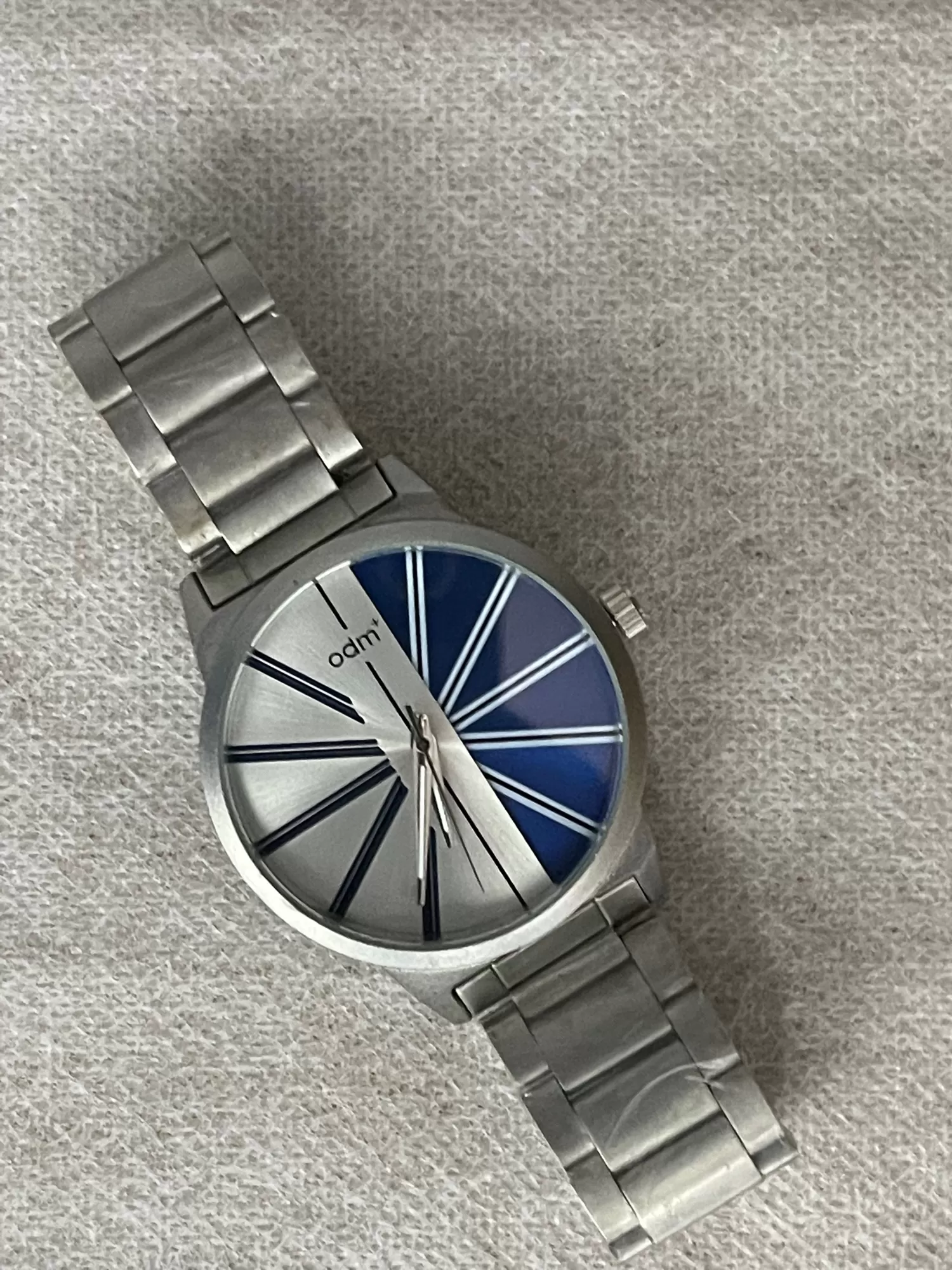 Generic Casual Watch Silver for Men & Boys