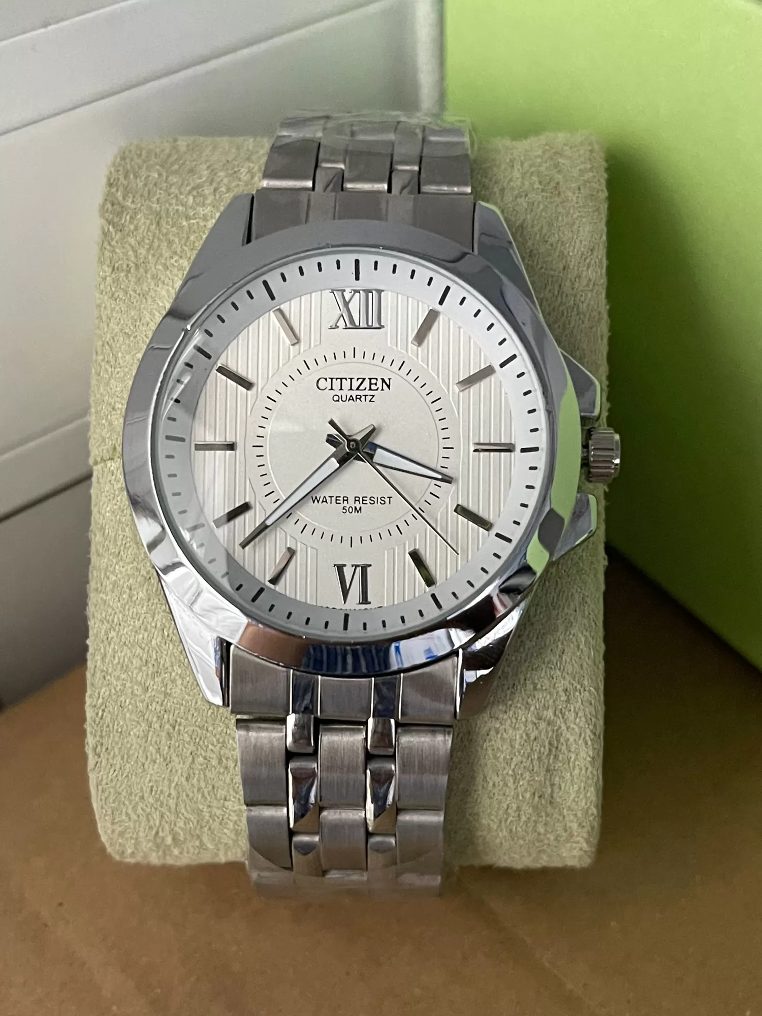 Citizen Luxury Watch Silver Casual Men's