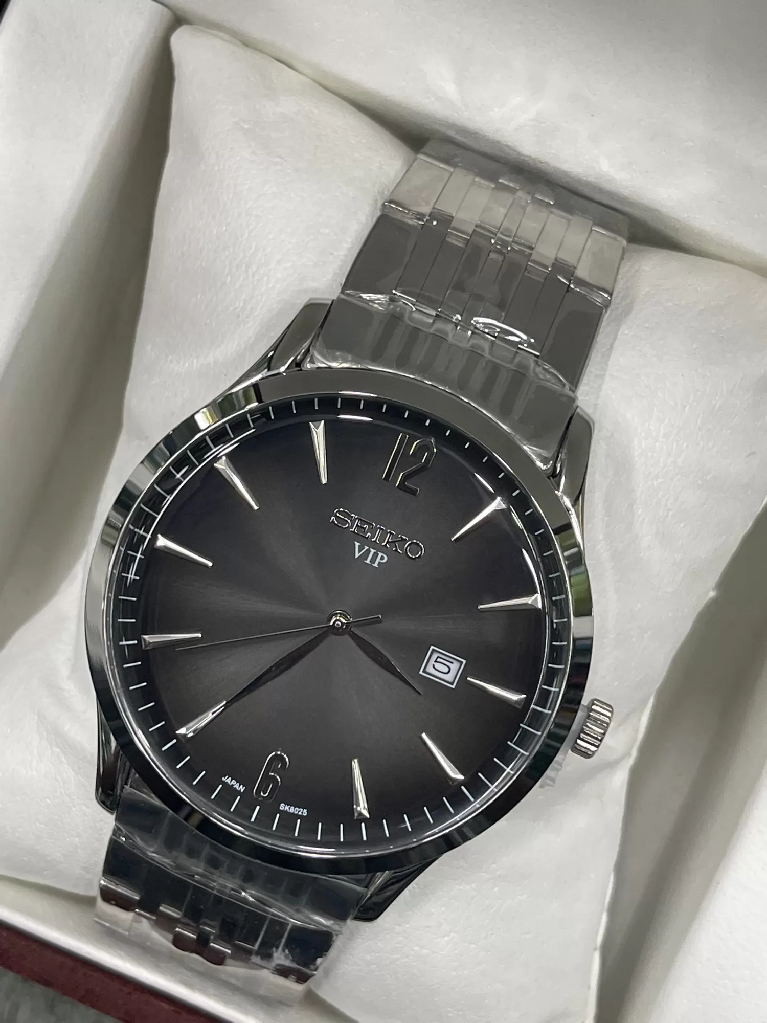 Silver Men Casual Watch
