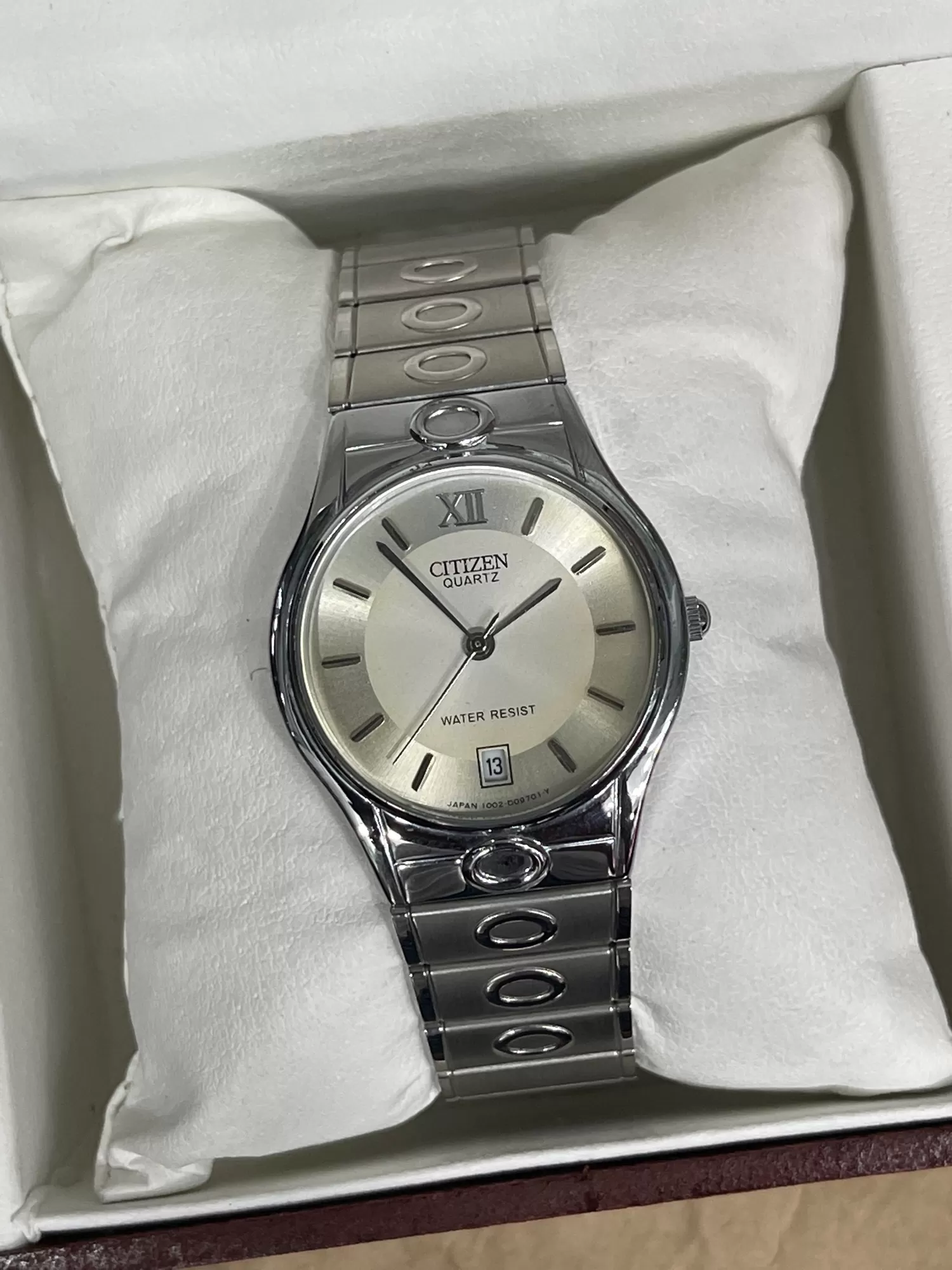 Generic Silver Men Wrist Watch