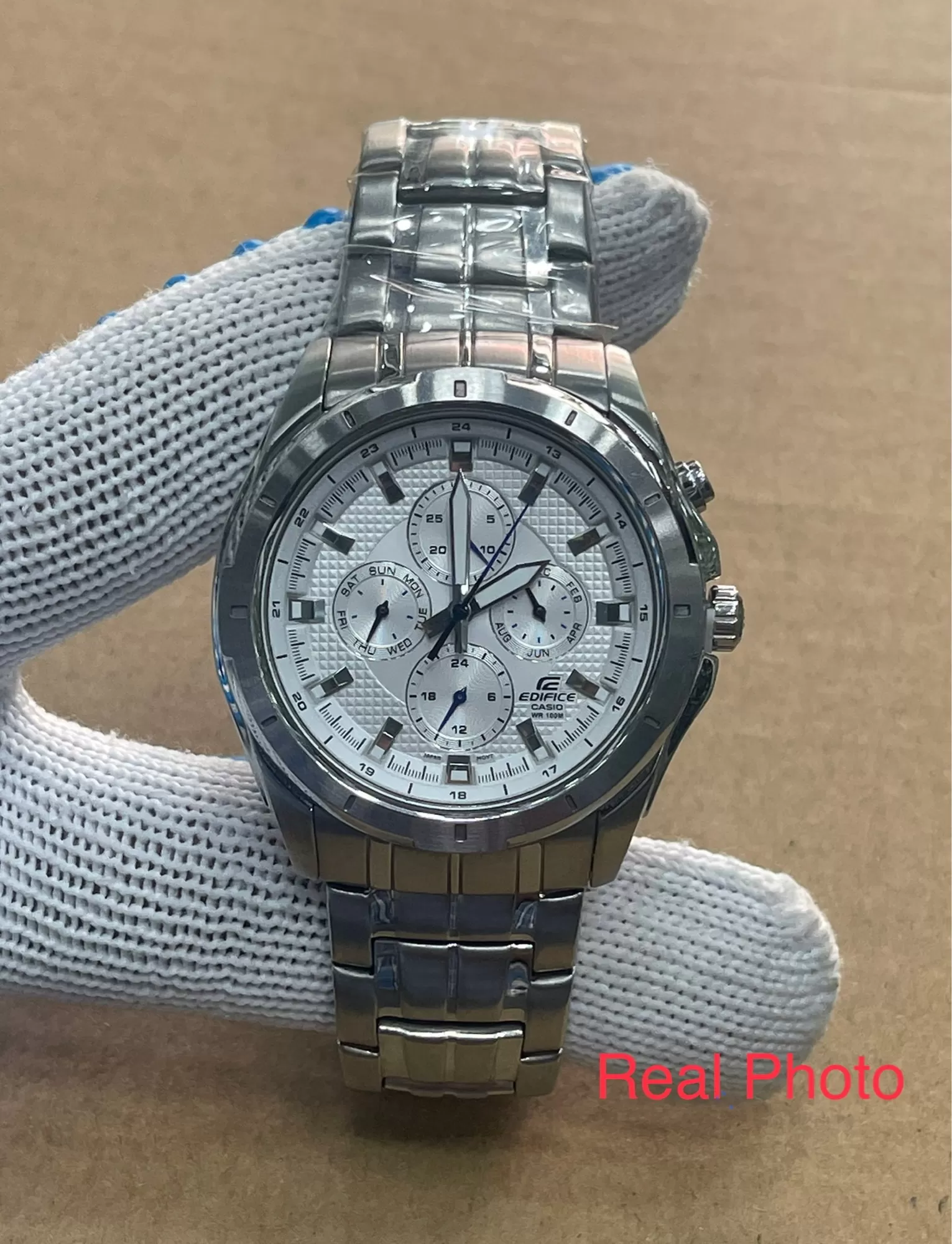 Generic Silver Men Wrist Watch