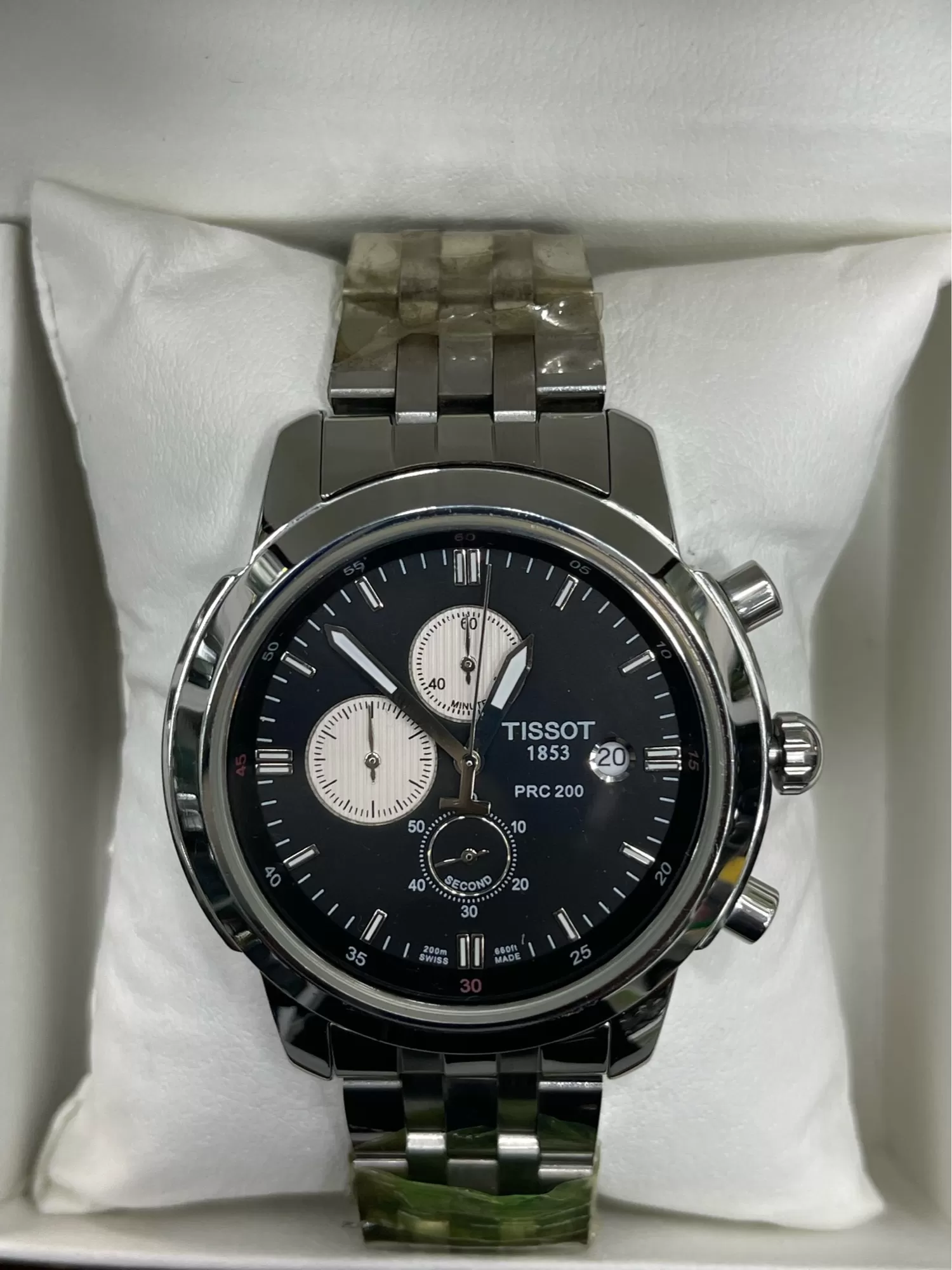 Generic Men's Silver Wrist Watch