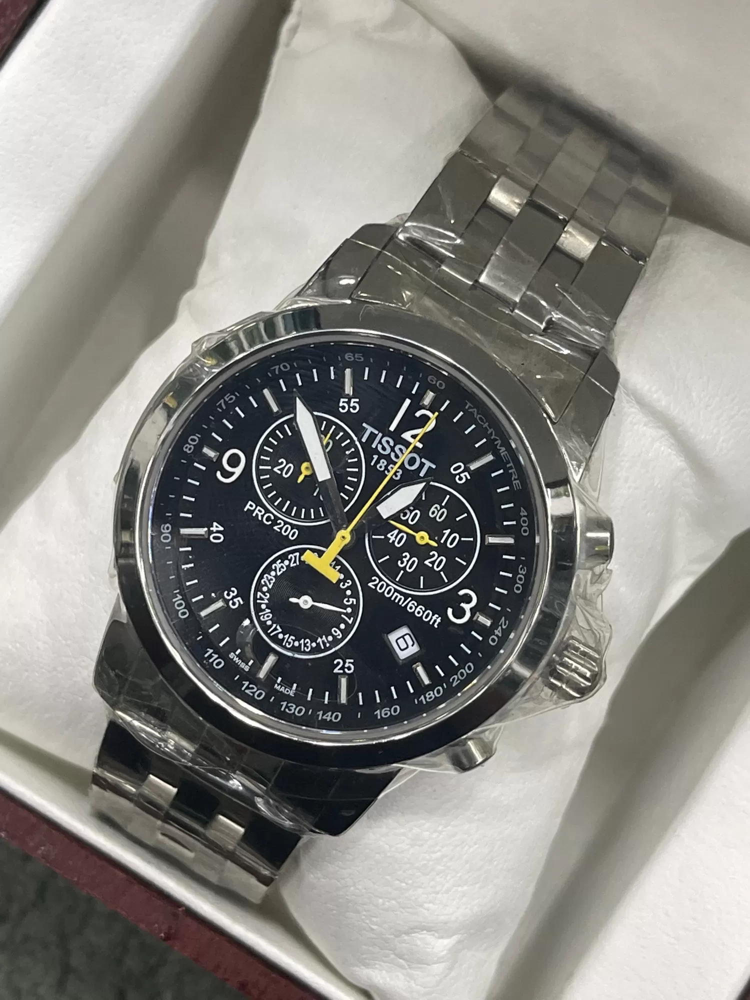 Generic Silver Mens Business Watch