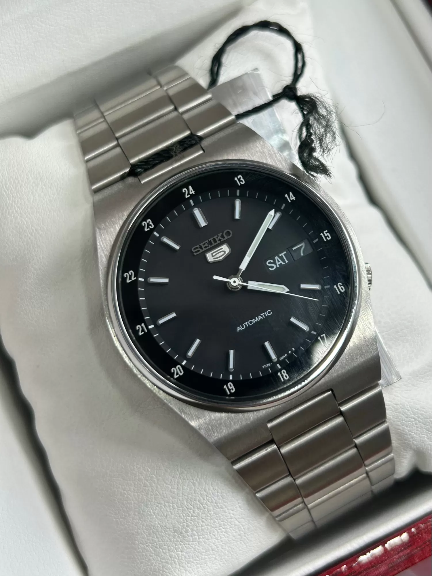 Seiko Silver Mens Casual Watch