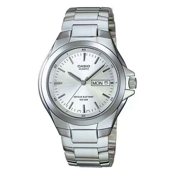 SILVER Mens Casual Simple Watch Luxury