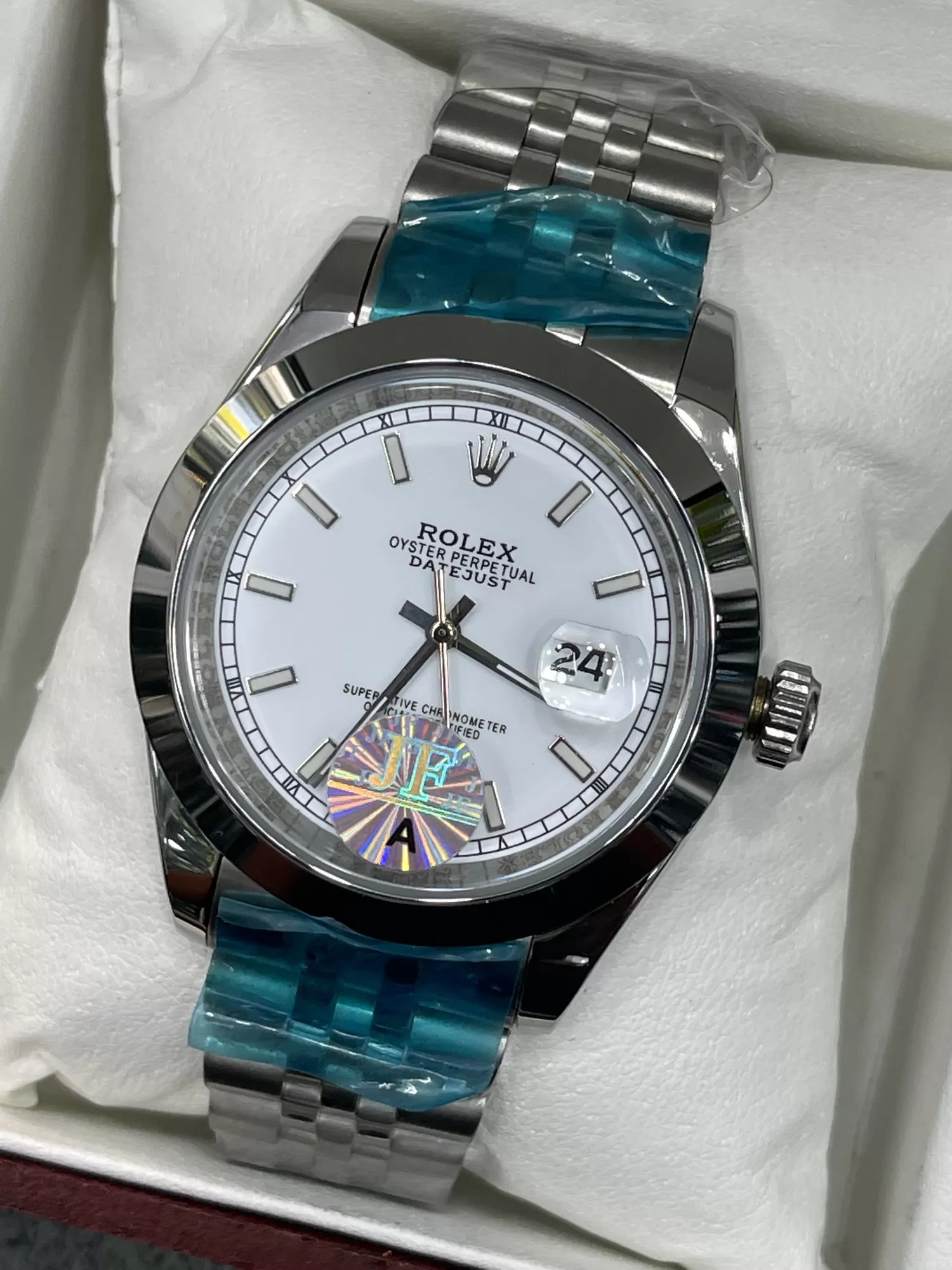 Generic Mens Watch Silver Luxury