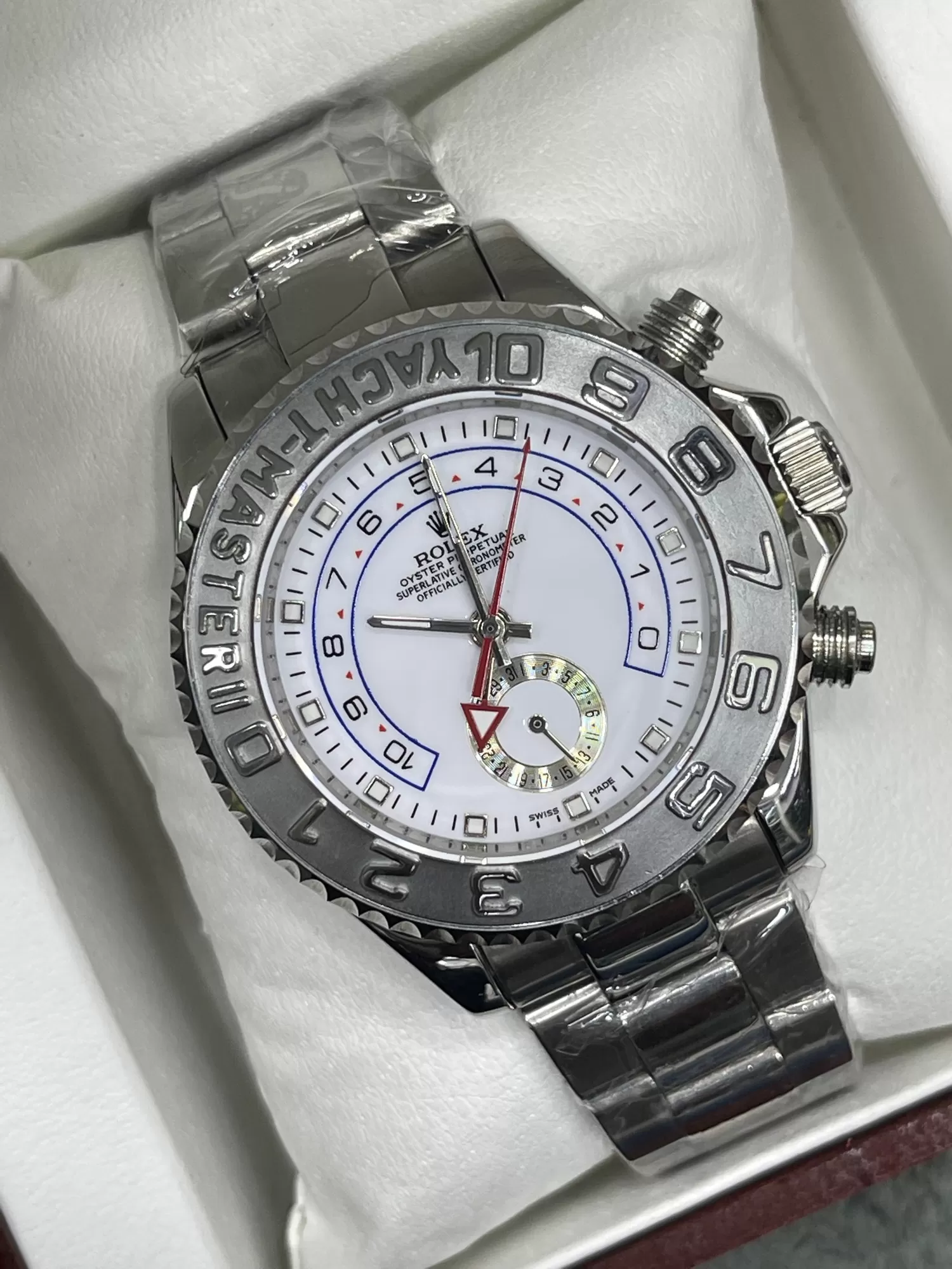 Generic Luxury Watch Silver Men's