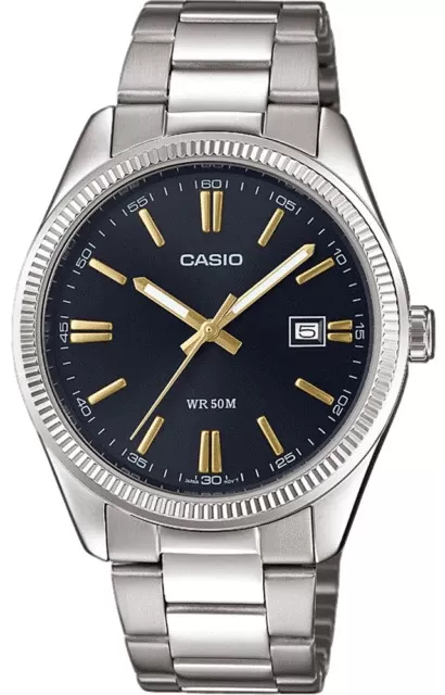Generic MTP-1302D-1A2VDF Silver Watch