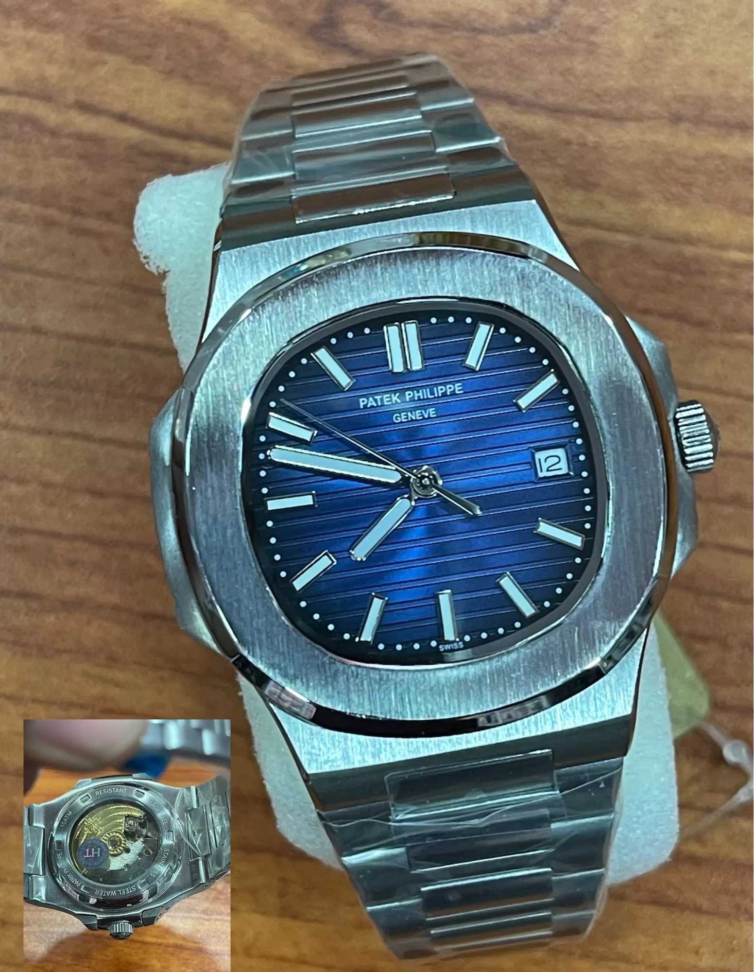 Patek Philippe Geneve Watch Silver