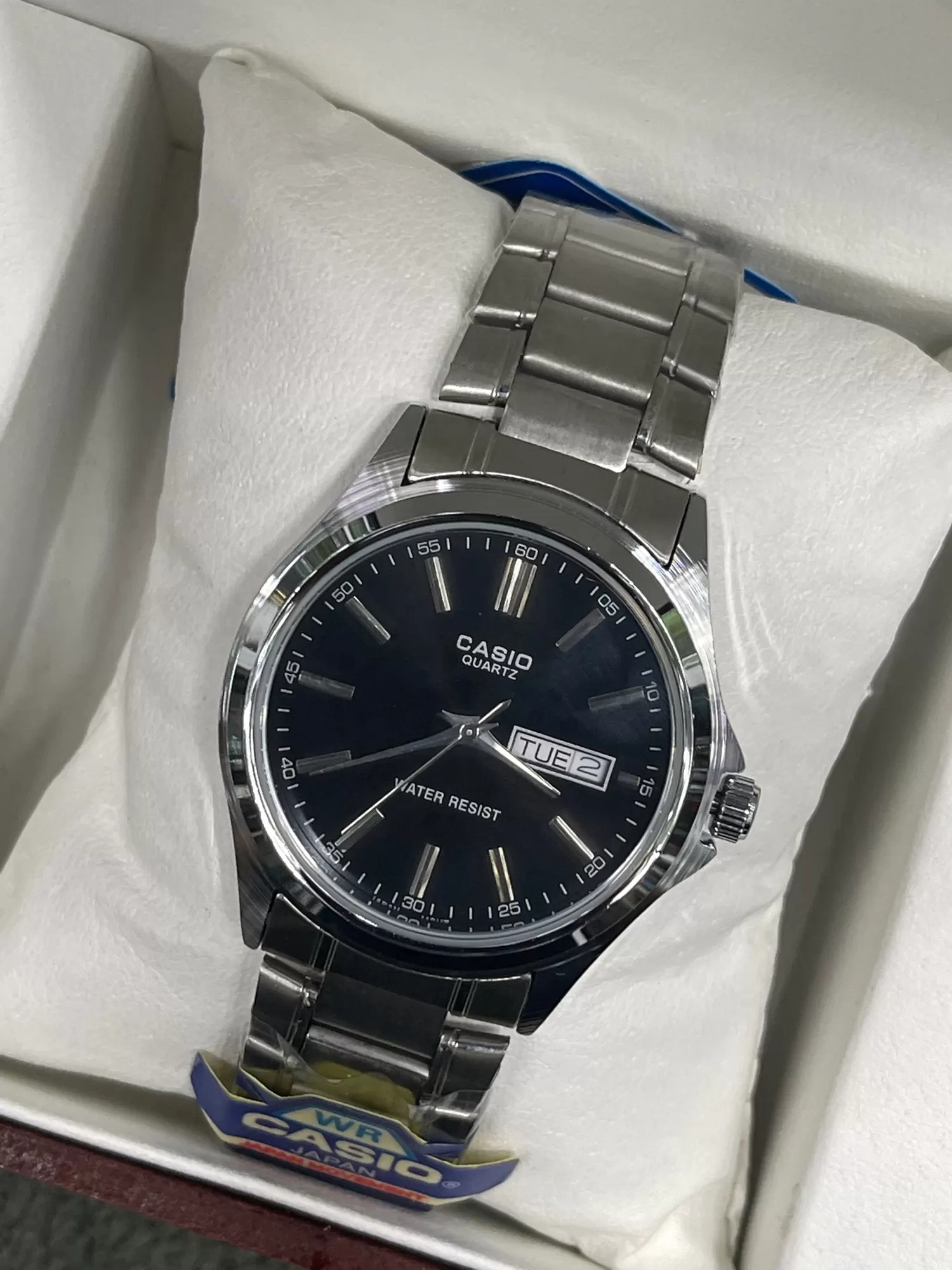 Silver Quartz Mens Watch