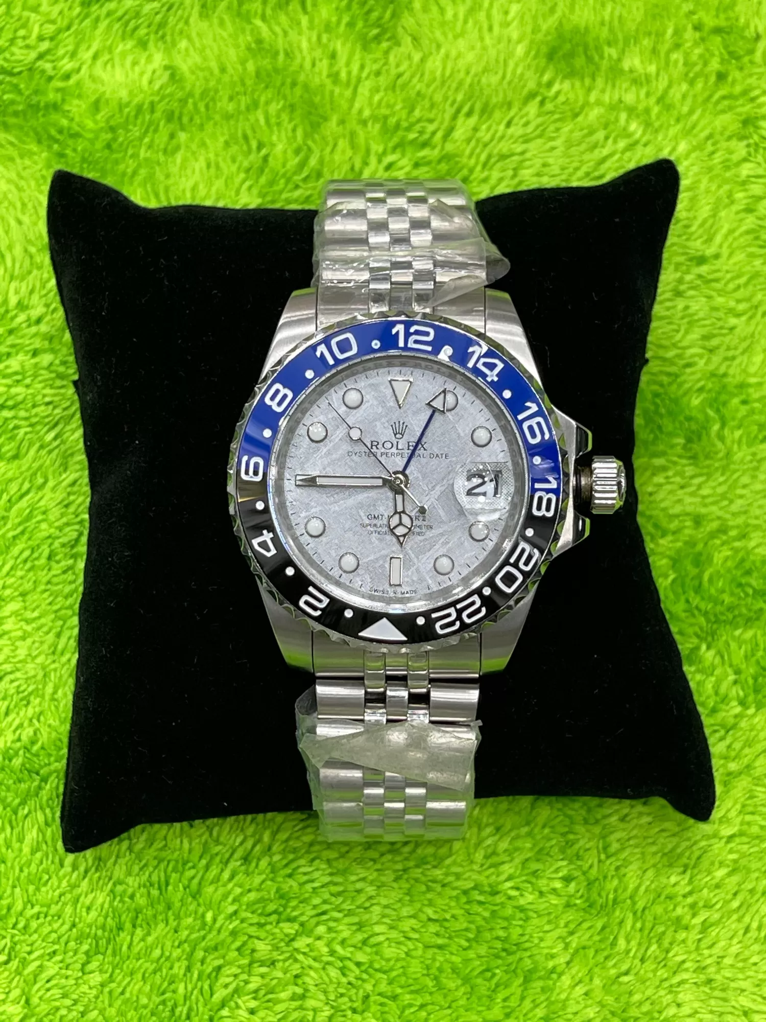 Silver ROLEX FASHION WATCH
