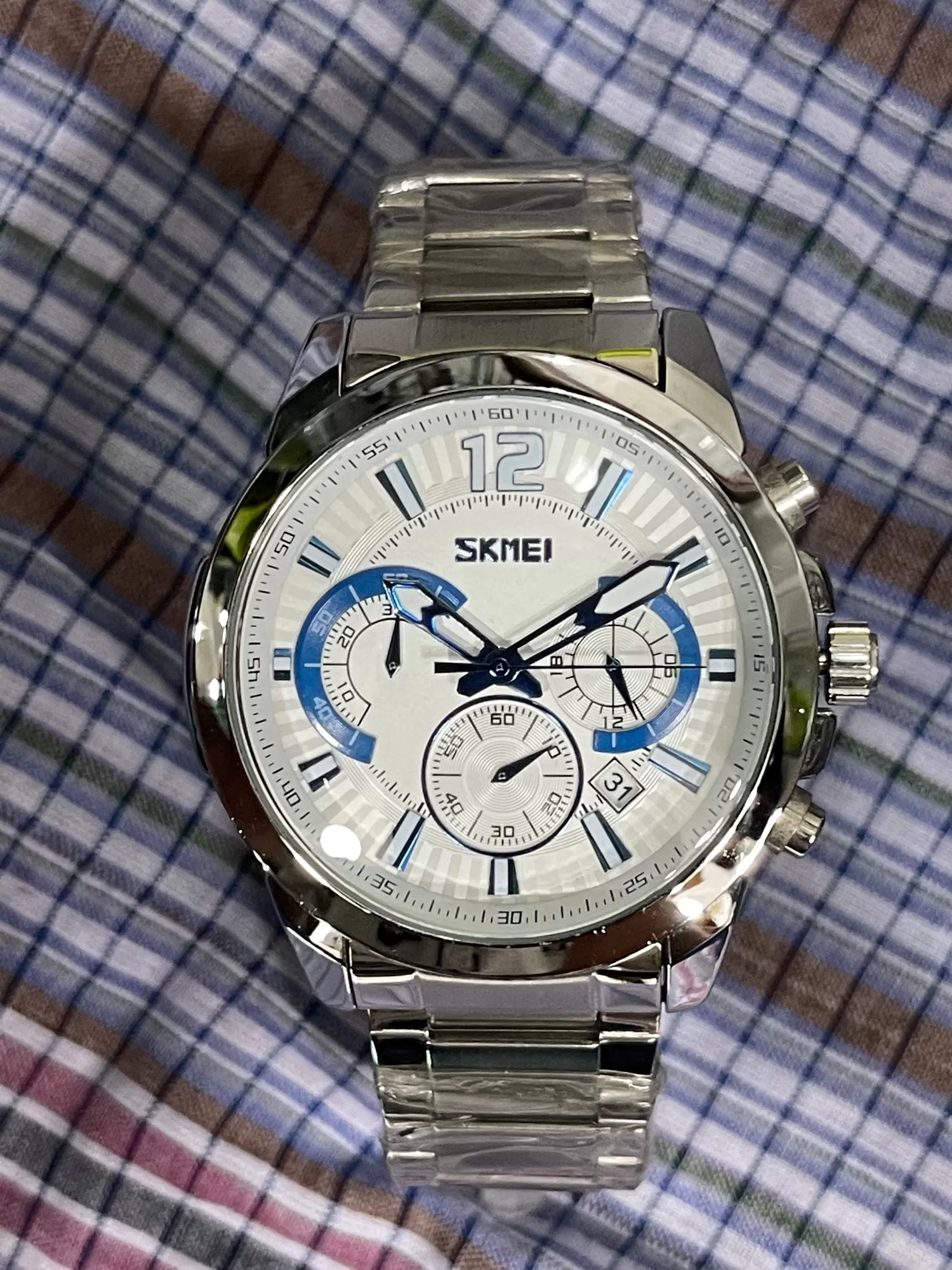 Skmei Watch Silver