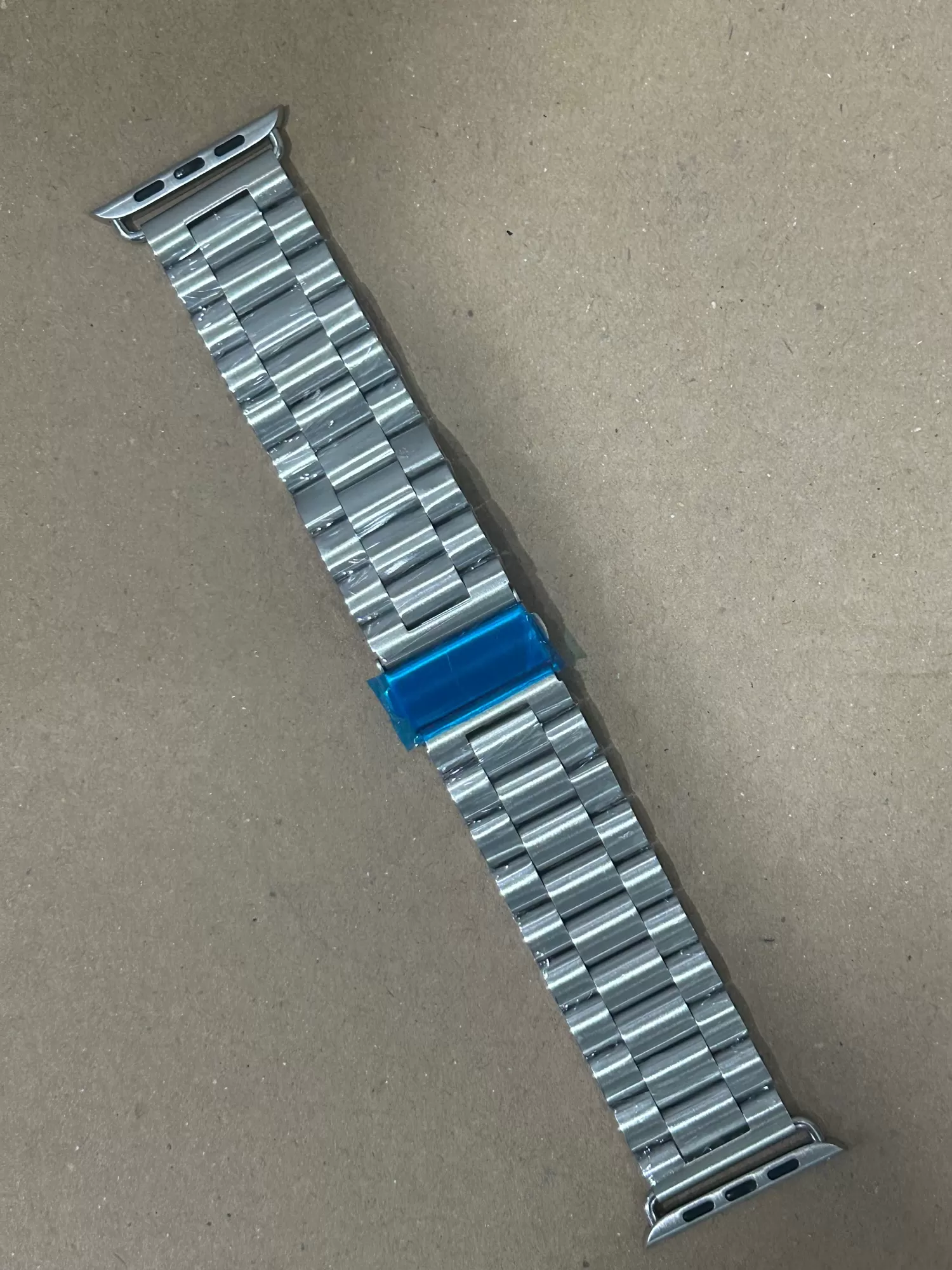 Generic Silver Steel Strap for Smart Watches