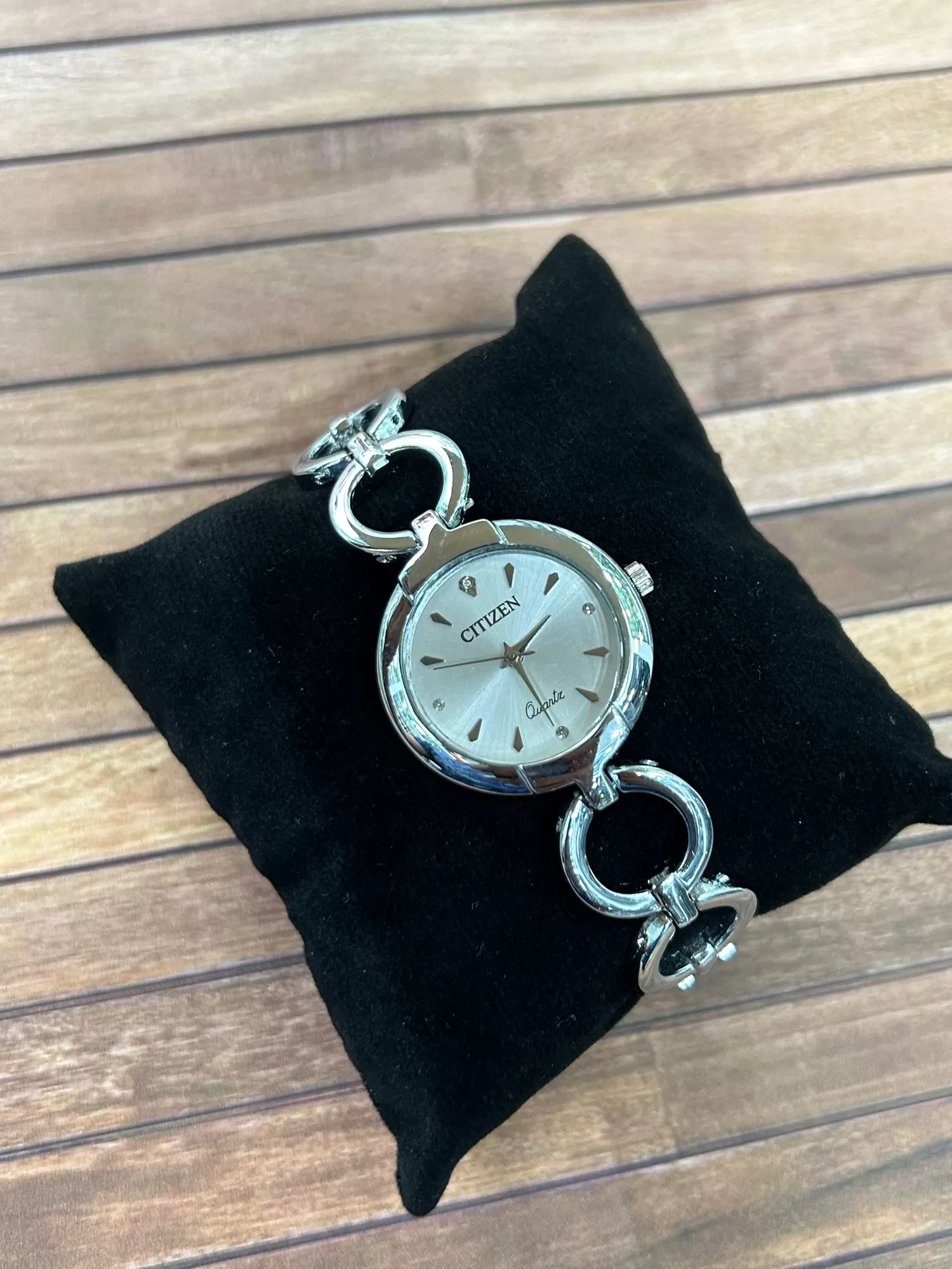 Silver Womens Fashion Silver Citizen Brand Casual Luxury Watch