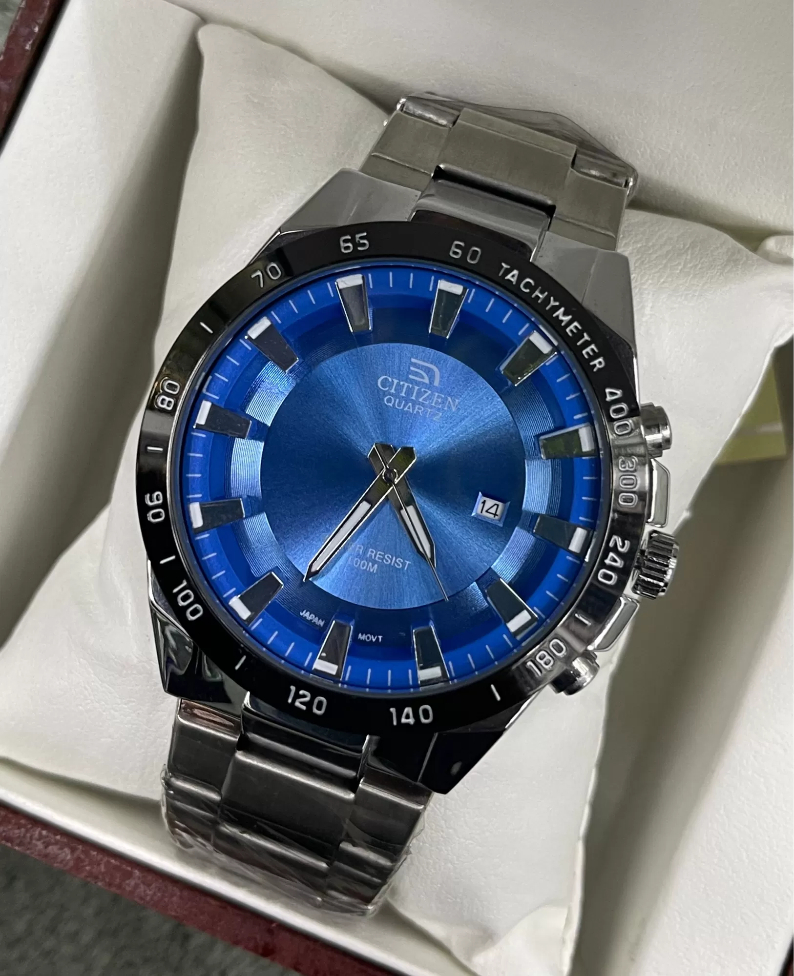 Generic Silver Wrist Watch for Men