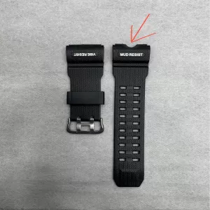 Generic Black Sport Watch Strap